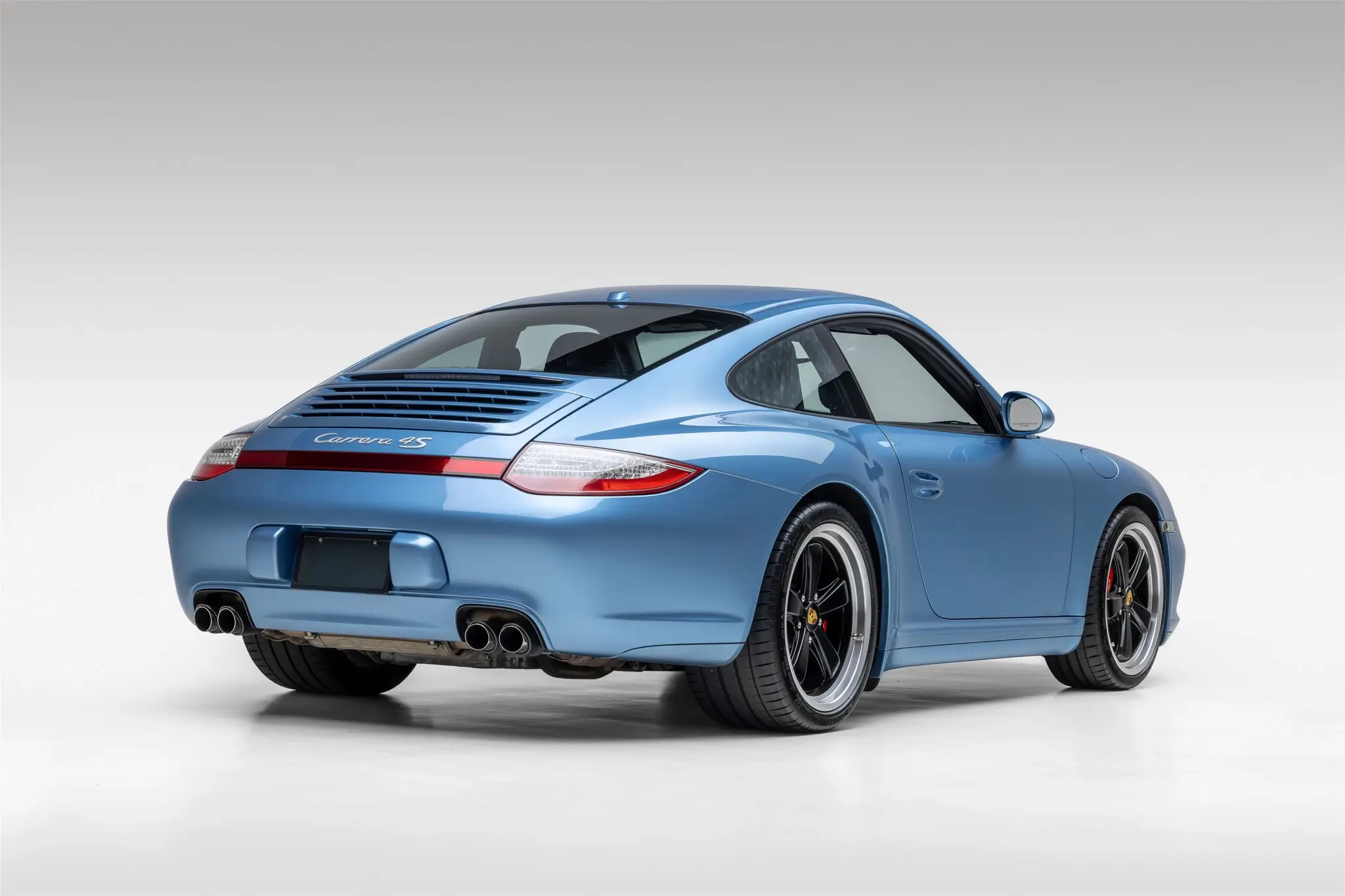 2010 Porsche 911 Carrera 4S Coupe in Iris Blue Metallic