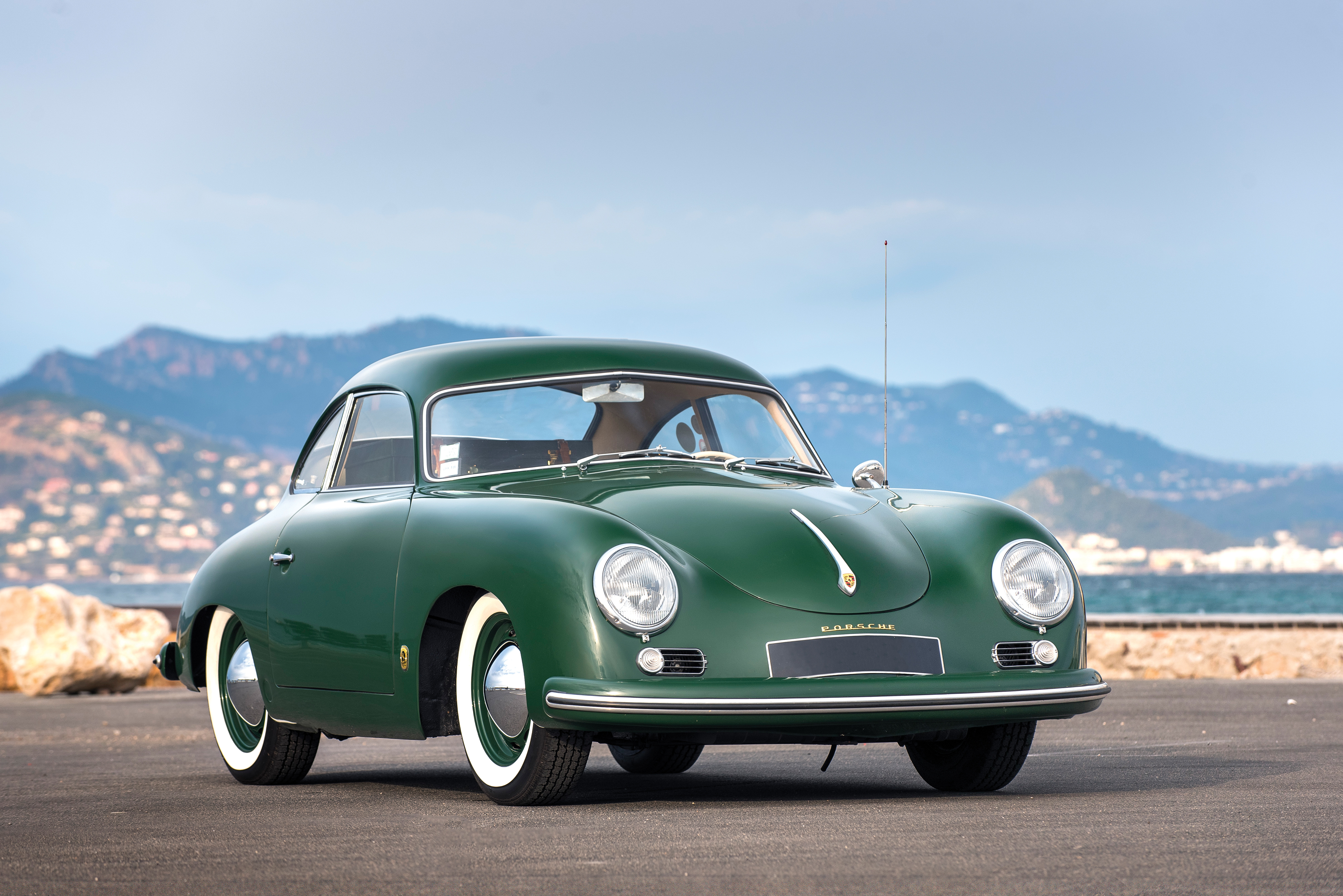 1955 Porsche 356 Pre-A 1500 Coupe by Reutter in Palm Green