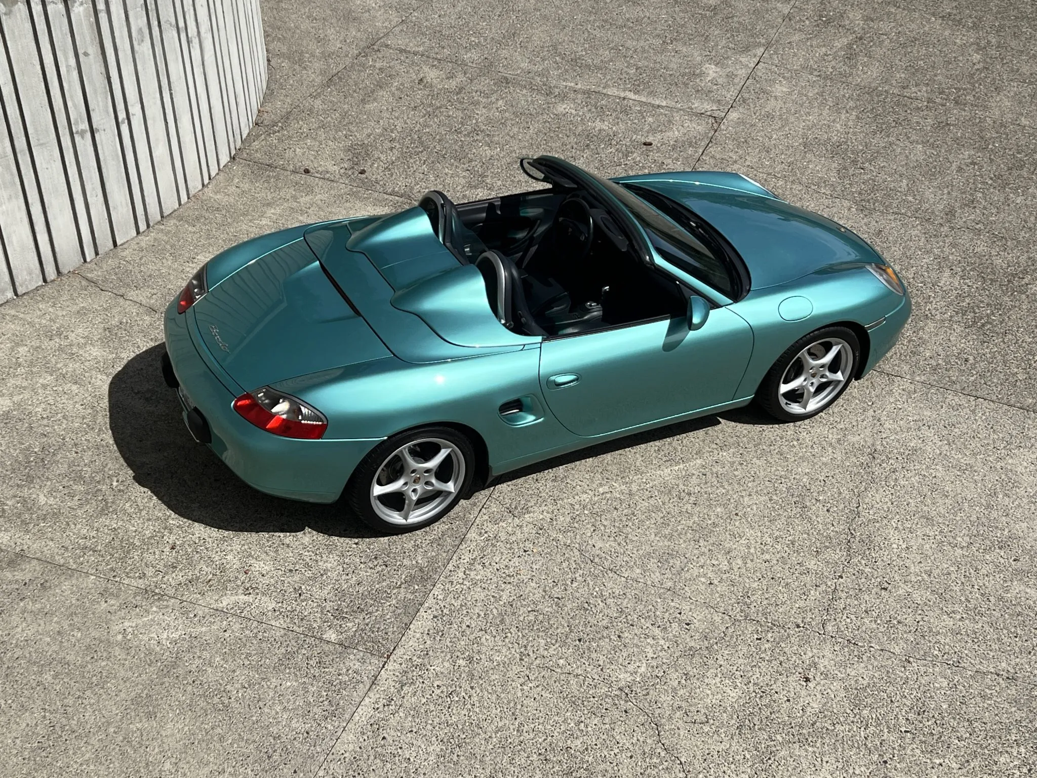 1999 Porsche Boxster in Ocean Jade Metallic