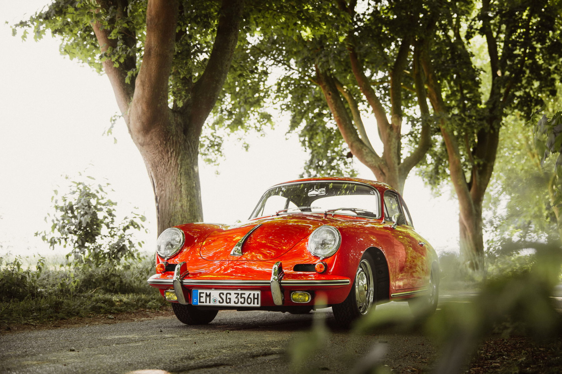 1964 Porsche 356 C 2000 GS Carrera 2 In Signal Red