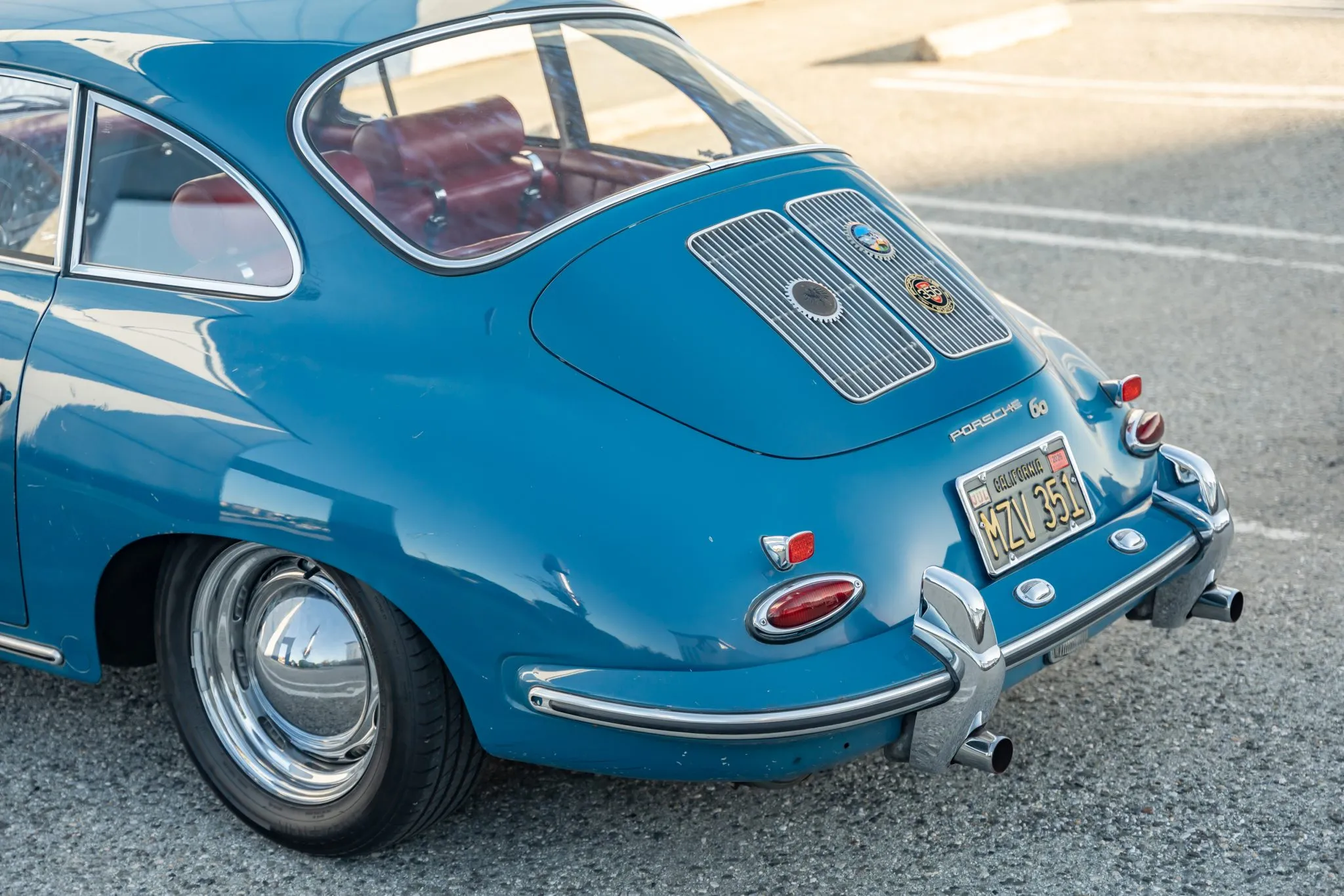 1963 Porsche 356B Coupe in Oslo Blue