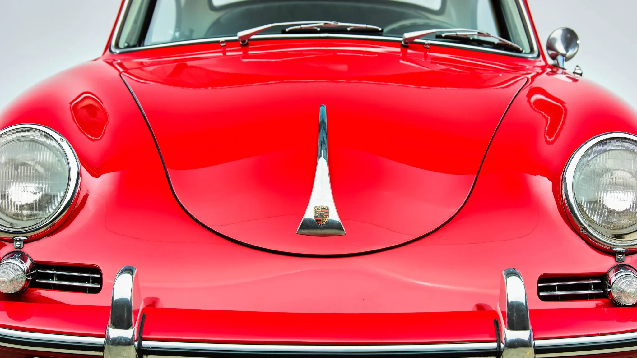 1961 Porsche 356B in Ruby Red