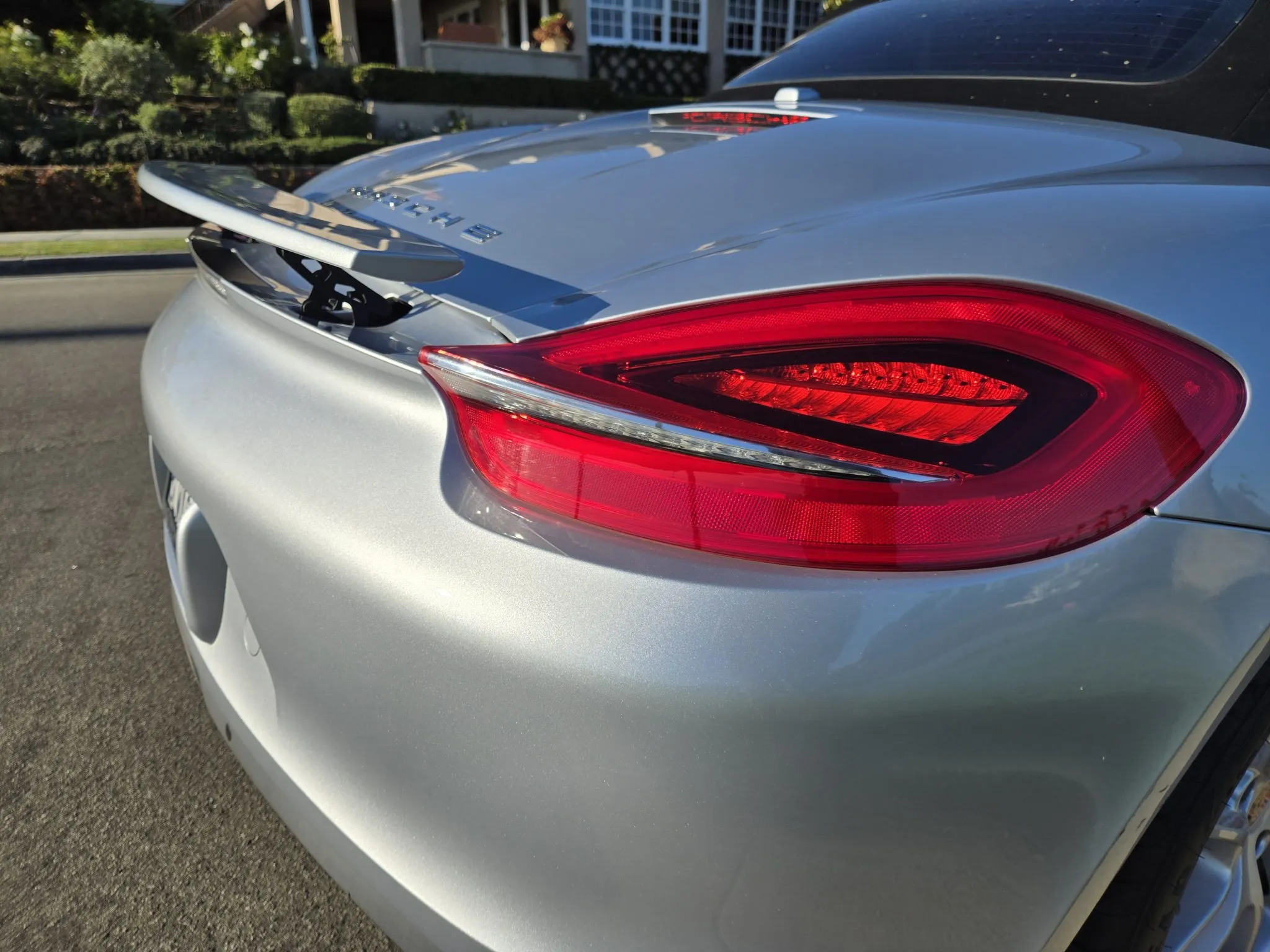 2014 Porsche Boxster in Rhodium Silver Metallic
