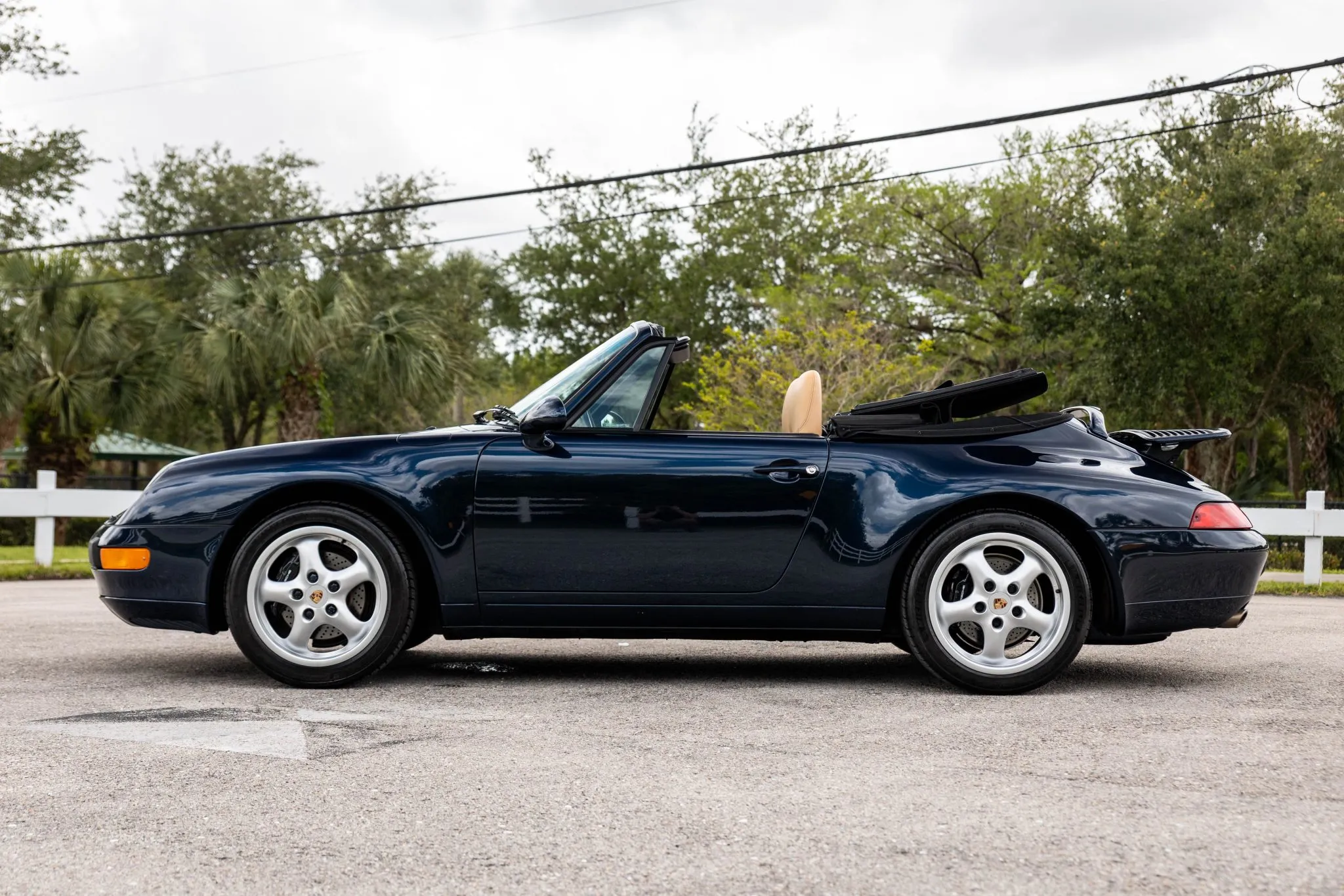 1995 Porsche 911 Carrera Cabriolet in Midnight Blue Pearl