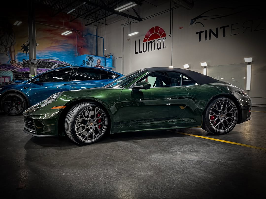 2025 Porsche 911 Carrera S in Deep Green Metallic