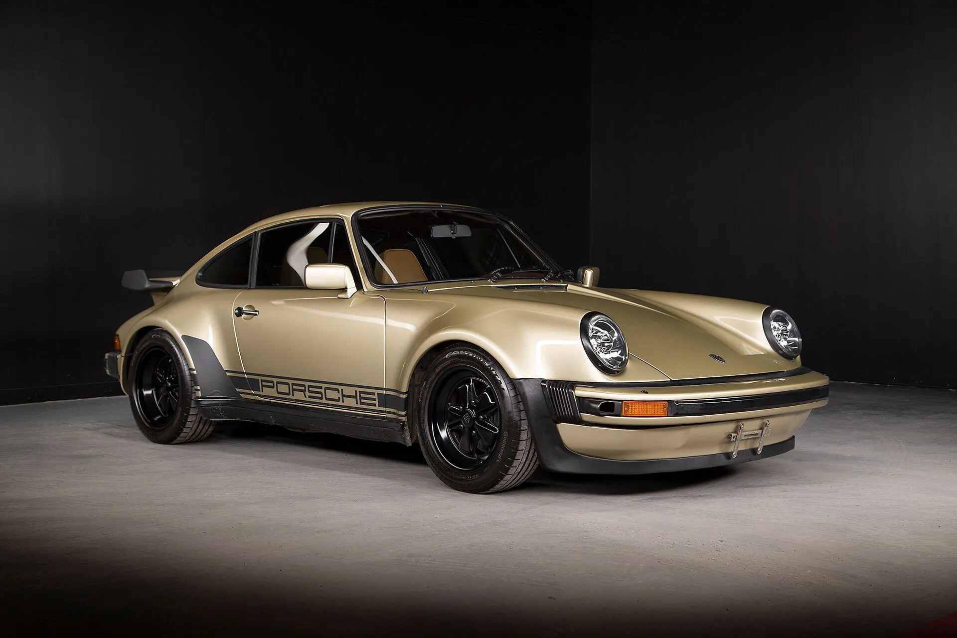 1982 Porsche 911 Turbo in Gold Metallic