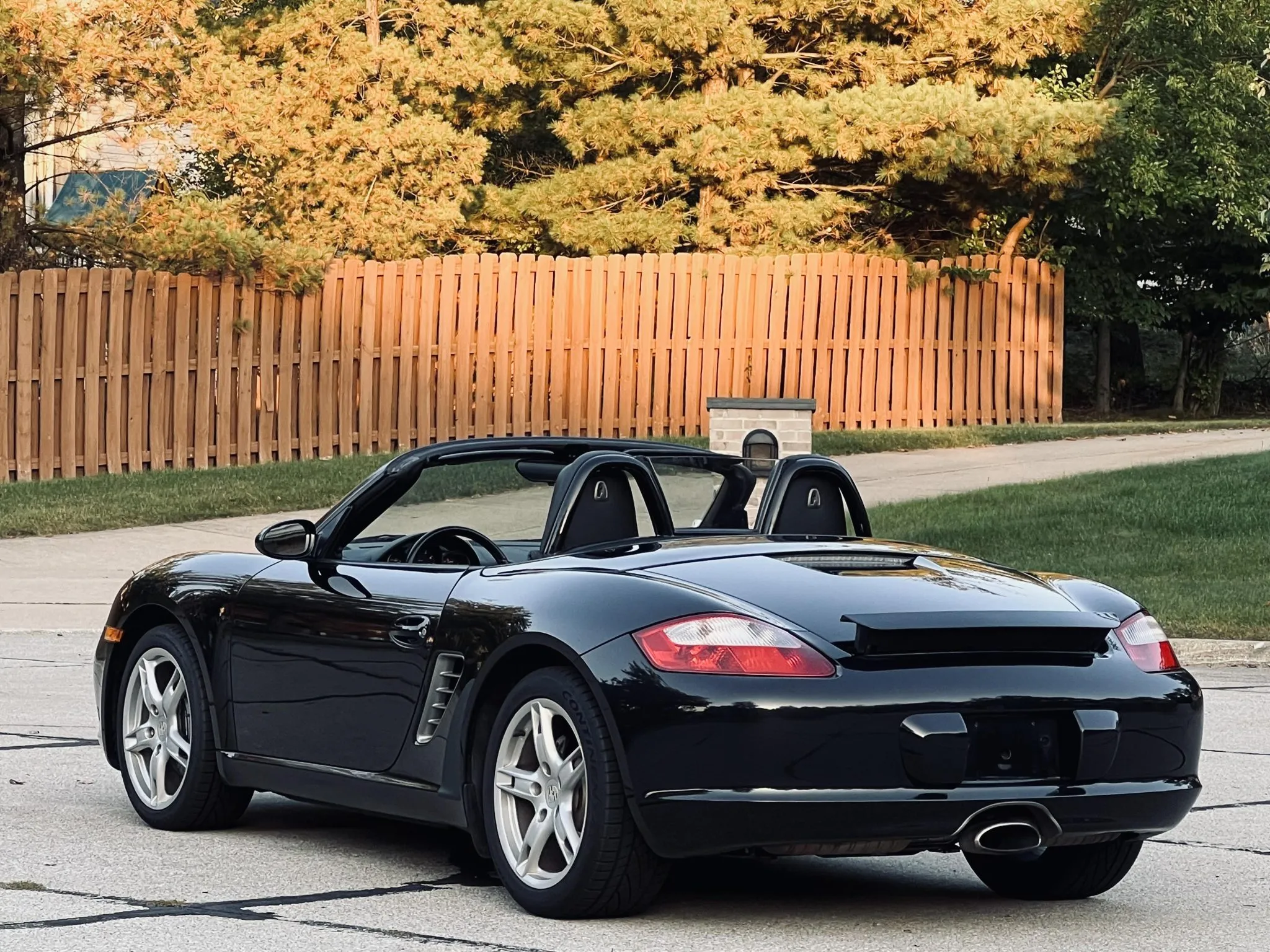 2006 Porsche Boxster in Basalt Black Metallic