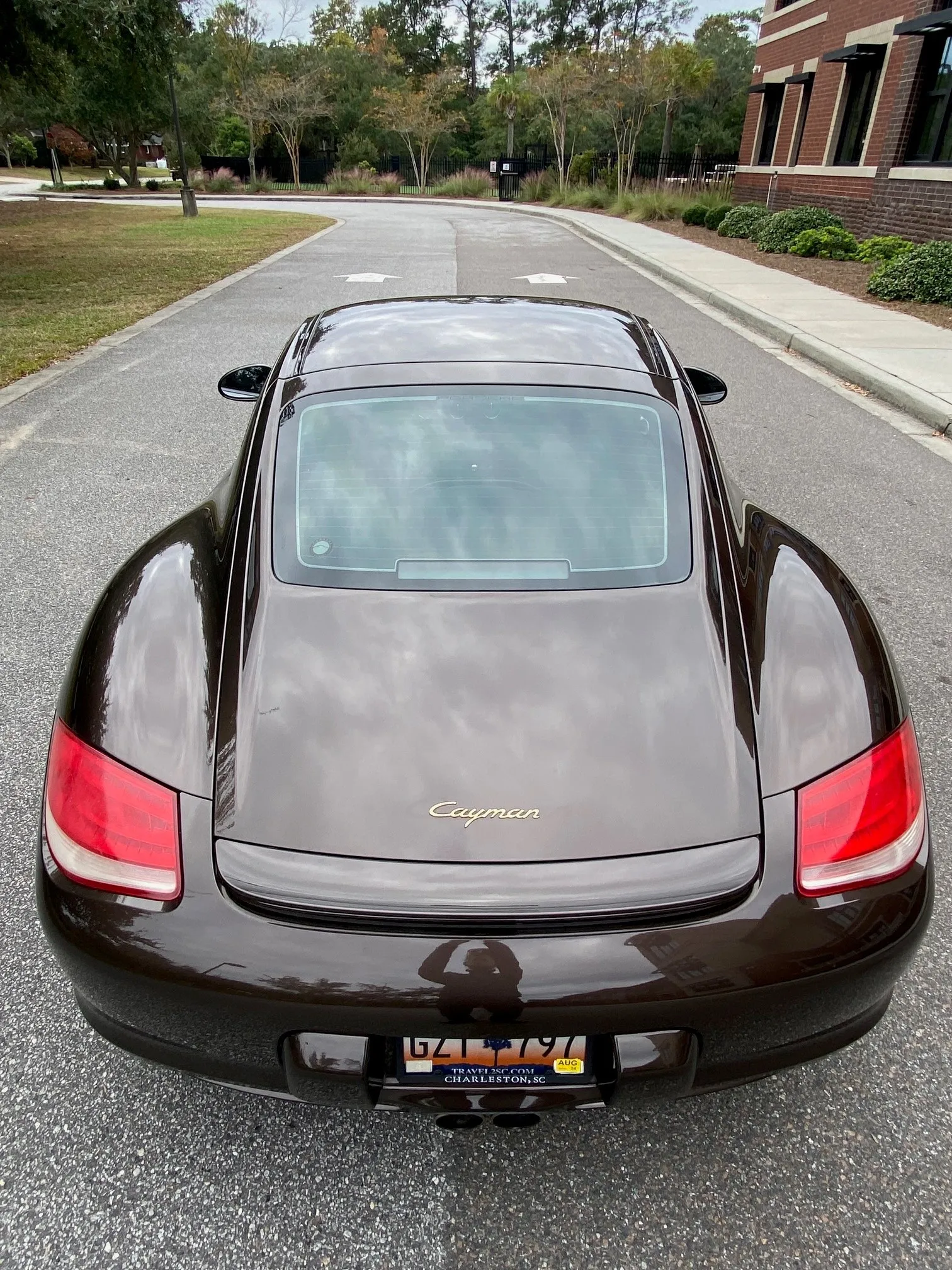 2010 Porsche Cayman in Macadamia Metallic