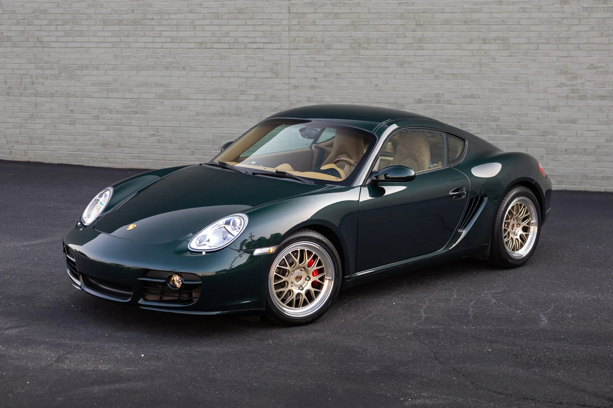 2007 Porsche Cayman S in Forest Green Metallic