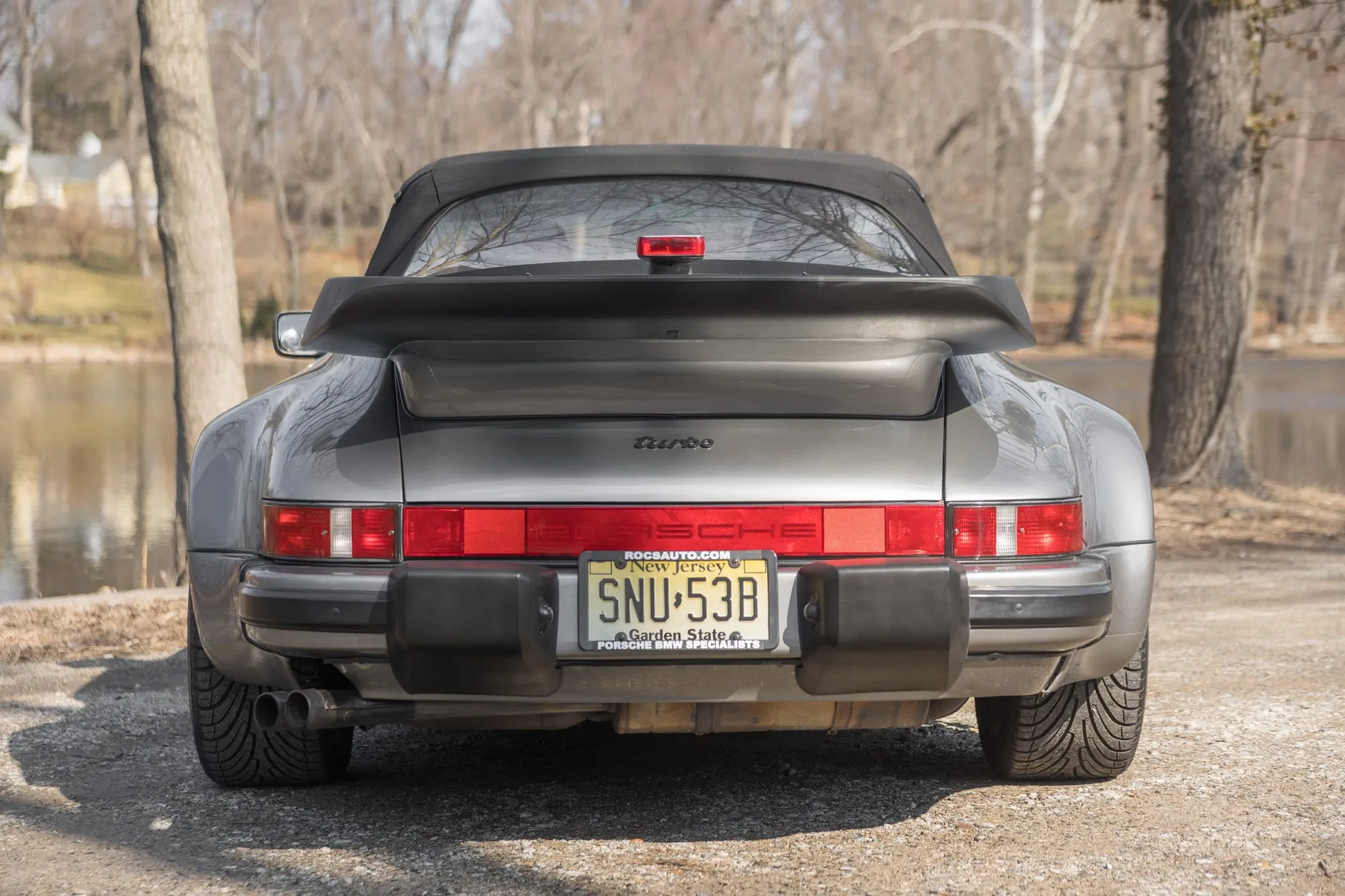1989 Porsche 911 Turbo Cabriolet in Stone Grey Metallic
