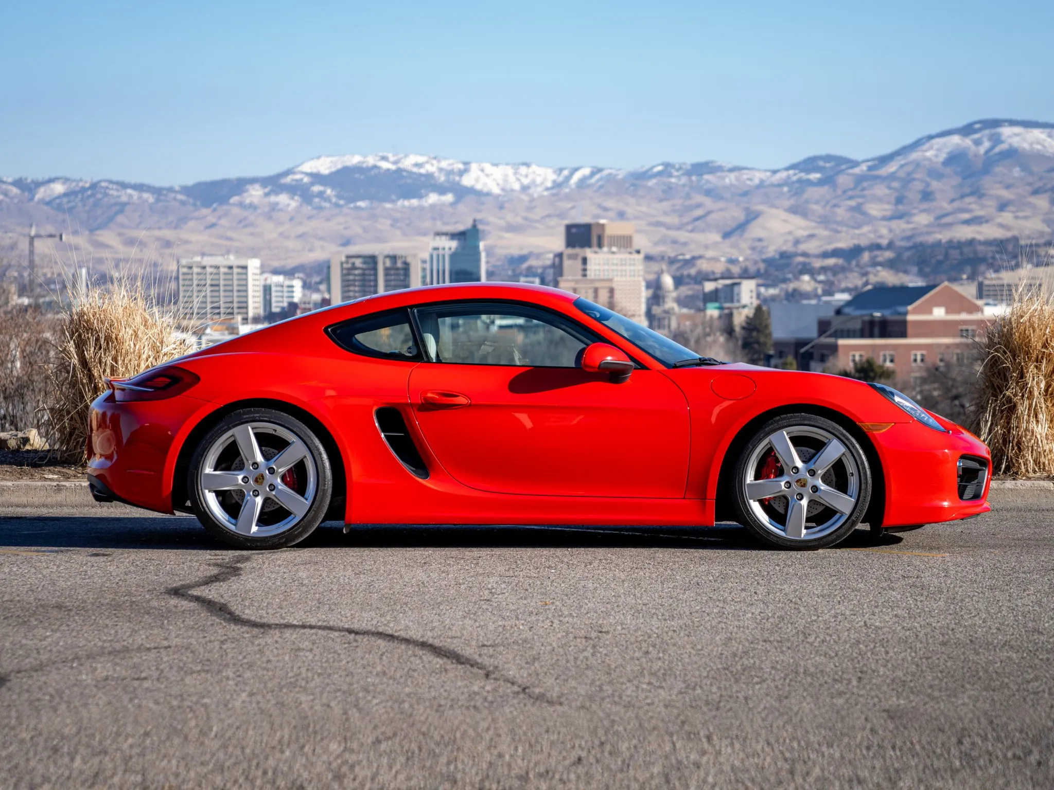 2015 Porsche Cayman S in Guards Red