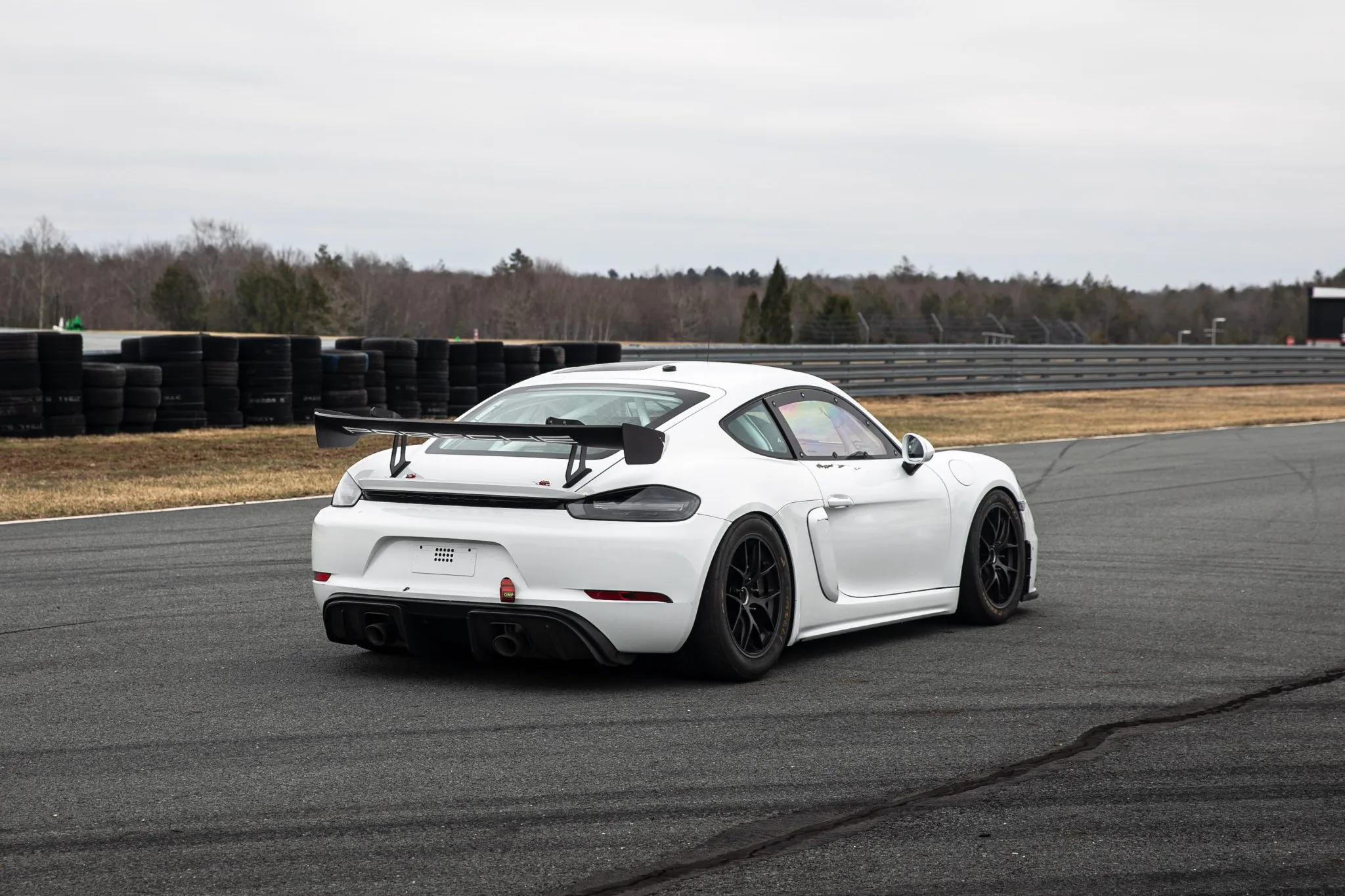 2019 Porsche 718 Cayman GT4 Clubsport Competition in White