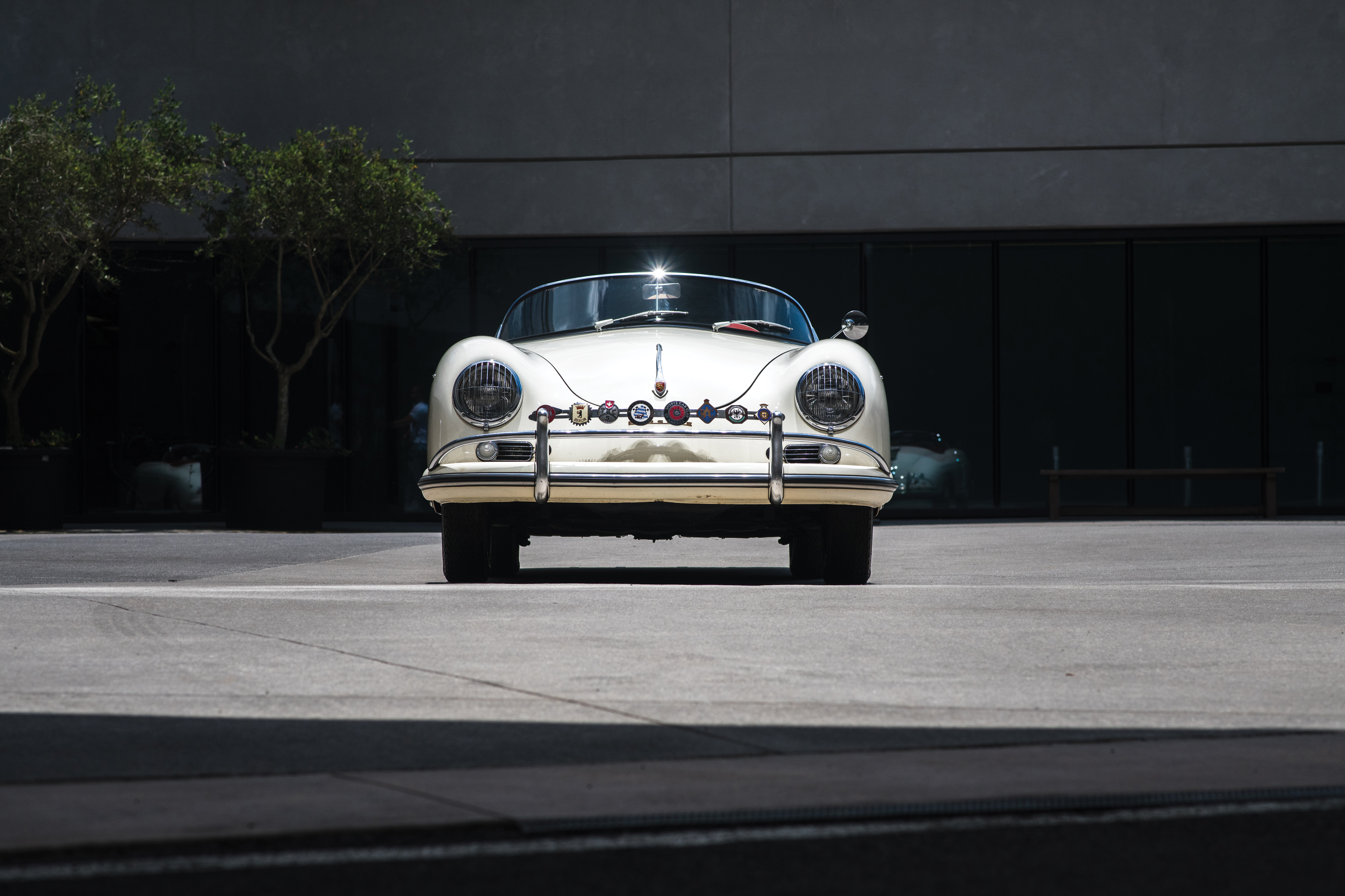 1956 Porsche 356 A 1600 Super Speedster by Reutter in Glacier White