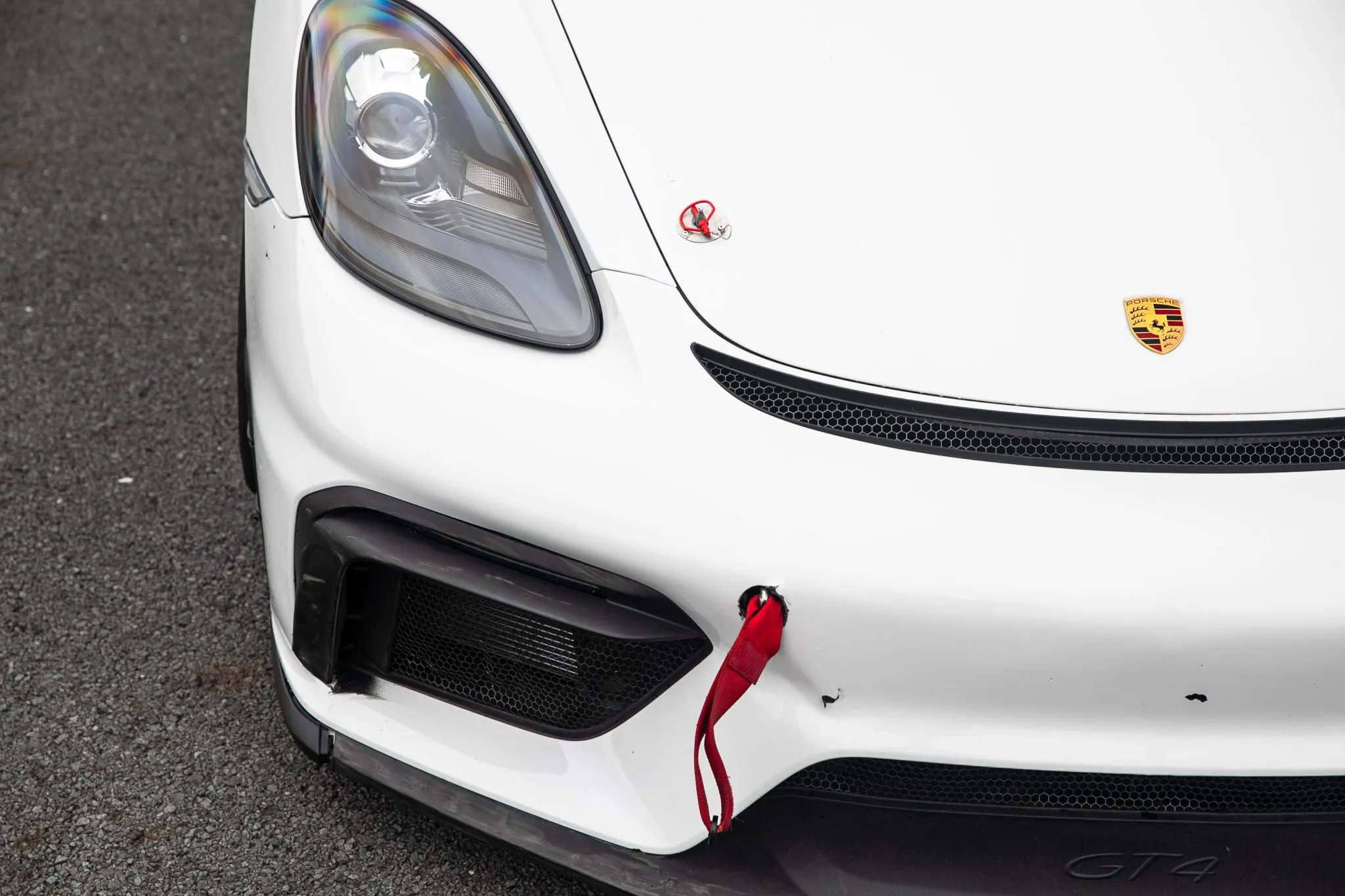 2019 Porsche 718 Cayman GT4 Clubsport Competition in White
