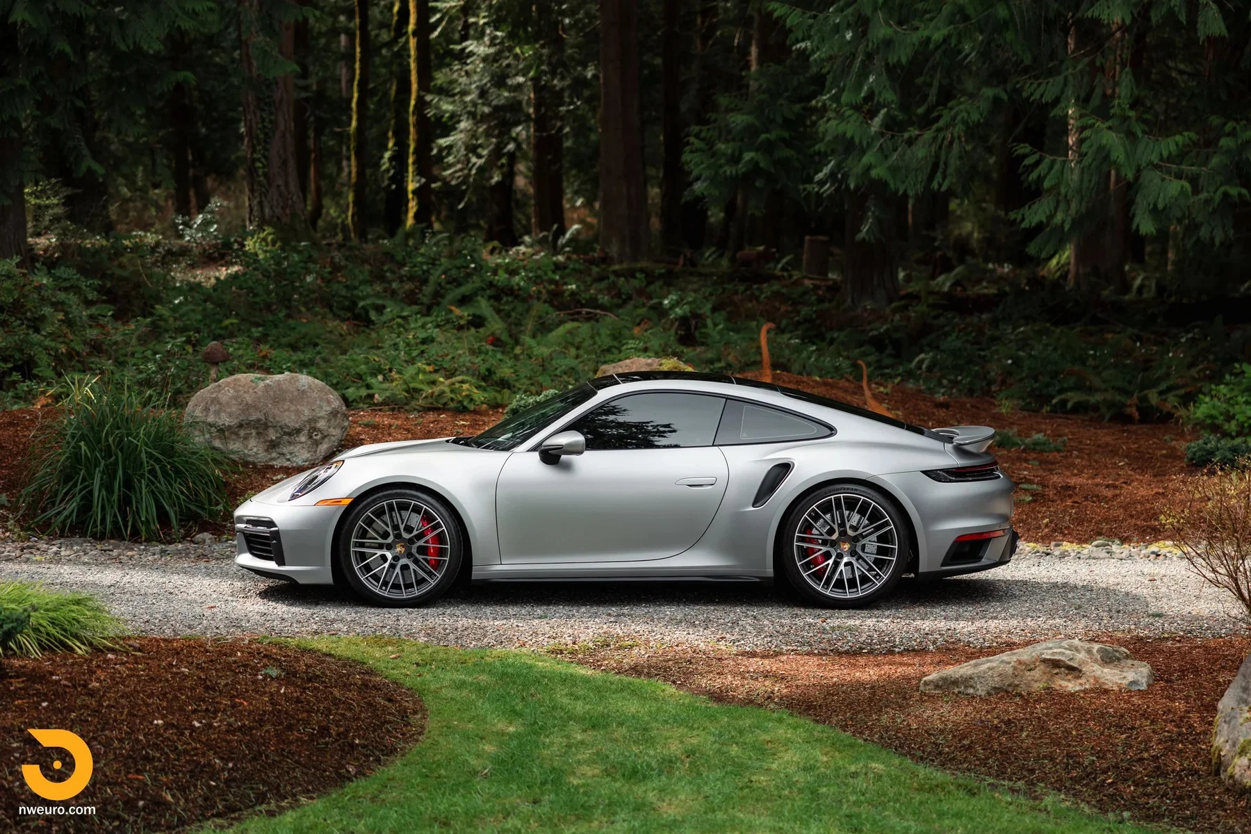 2021 Porsche 911 Turbo in GT Silver