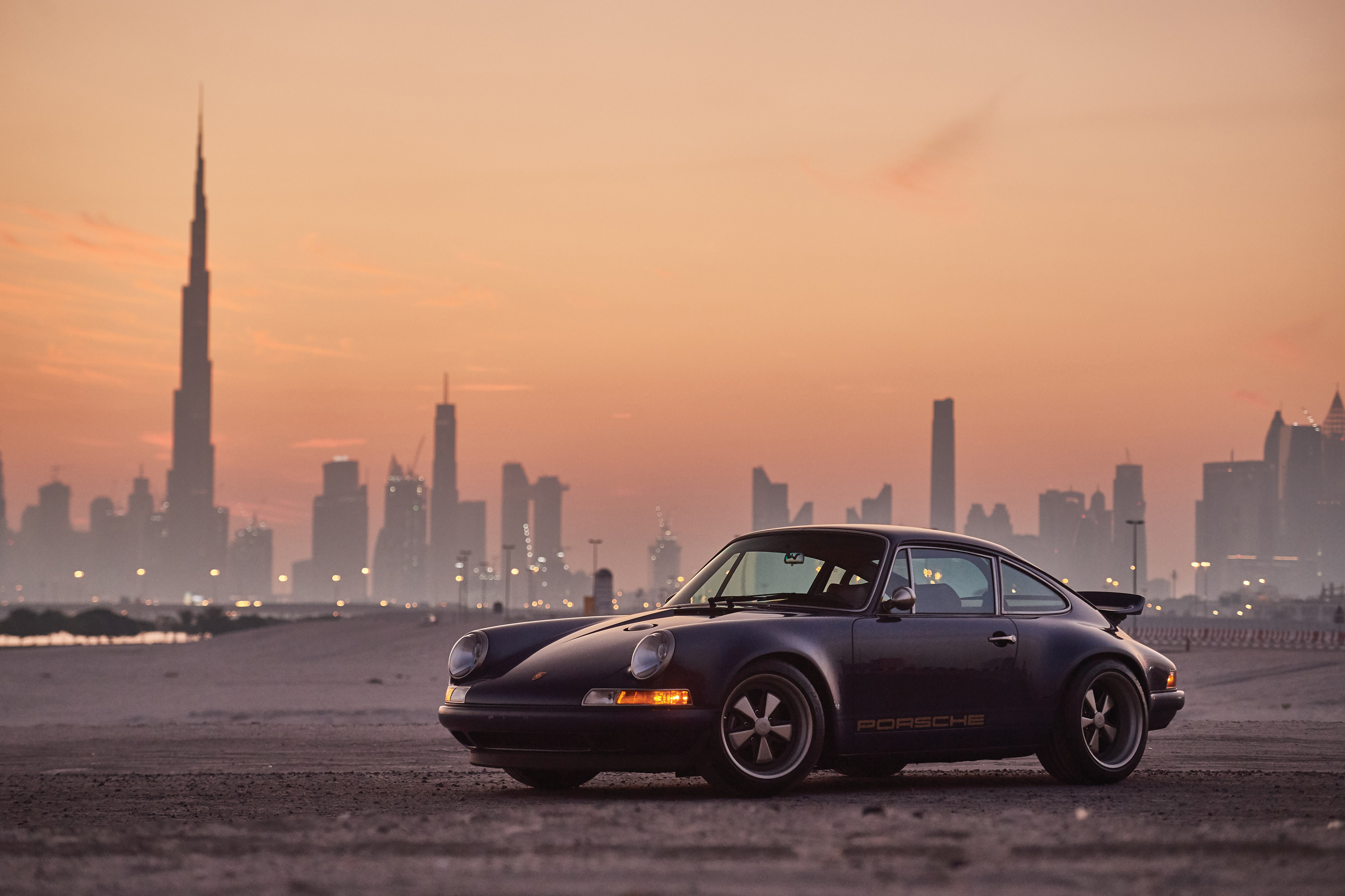 1993 Porsche 911 Carrera 2 Coupe by Singer in Midnight Blue Metallic