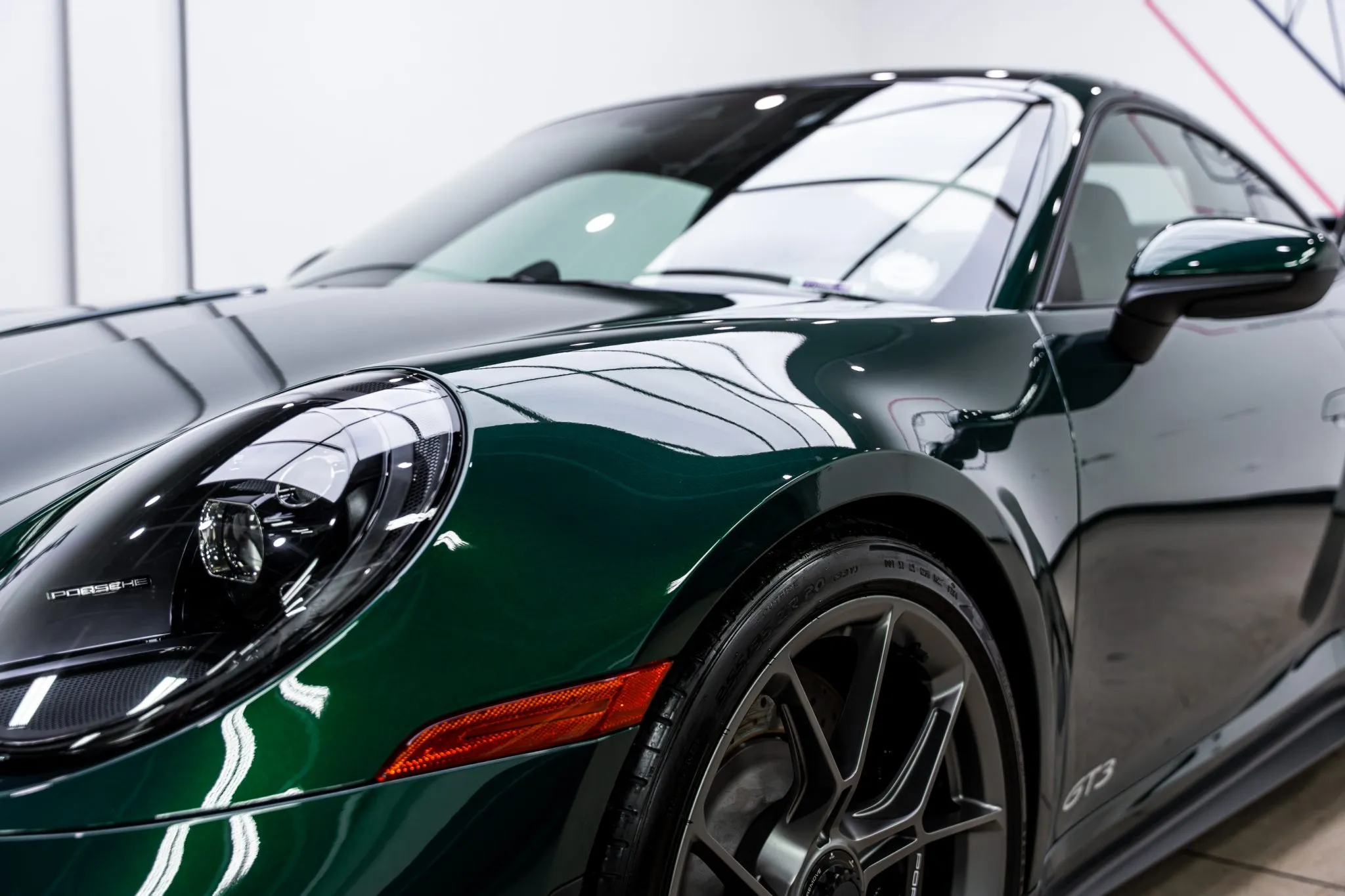 2022 Porsche 911 GT3 in Racing Green Metallic