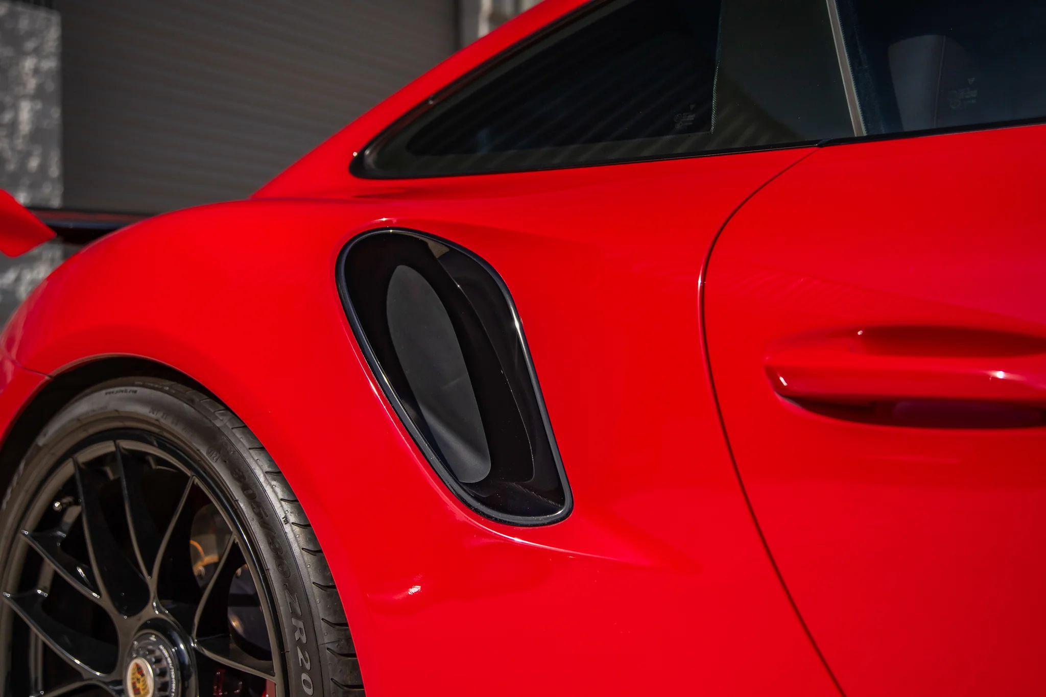 2017 Porsche 911 Turbo Coupe in Carmine Red