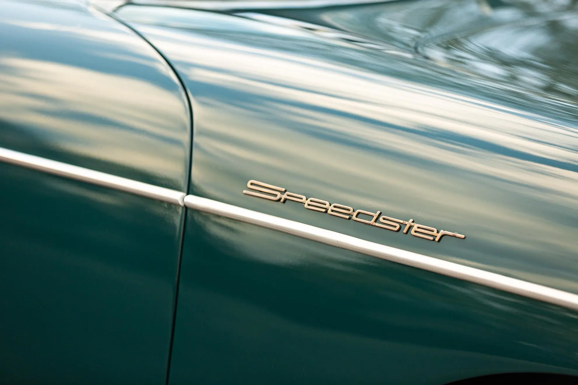 1958 Porsche 356A Speedster in Fjord Green