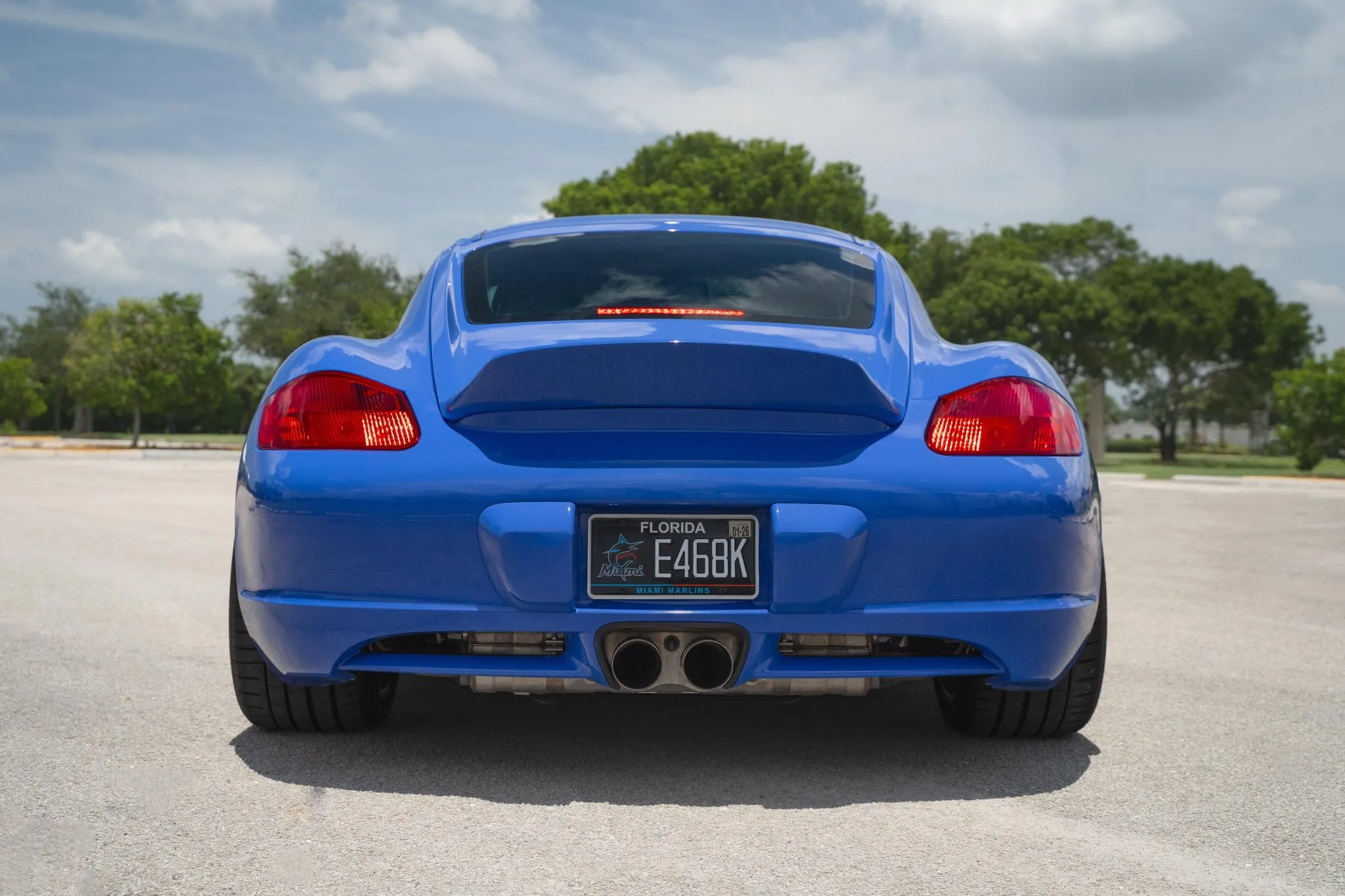 2007 Porsche Cayman S in Maritime Blue
