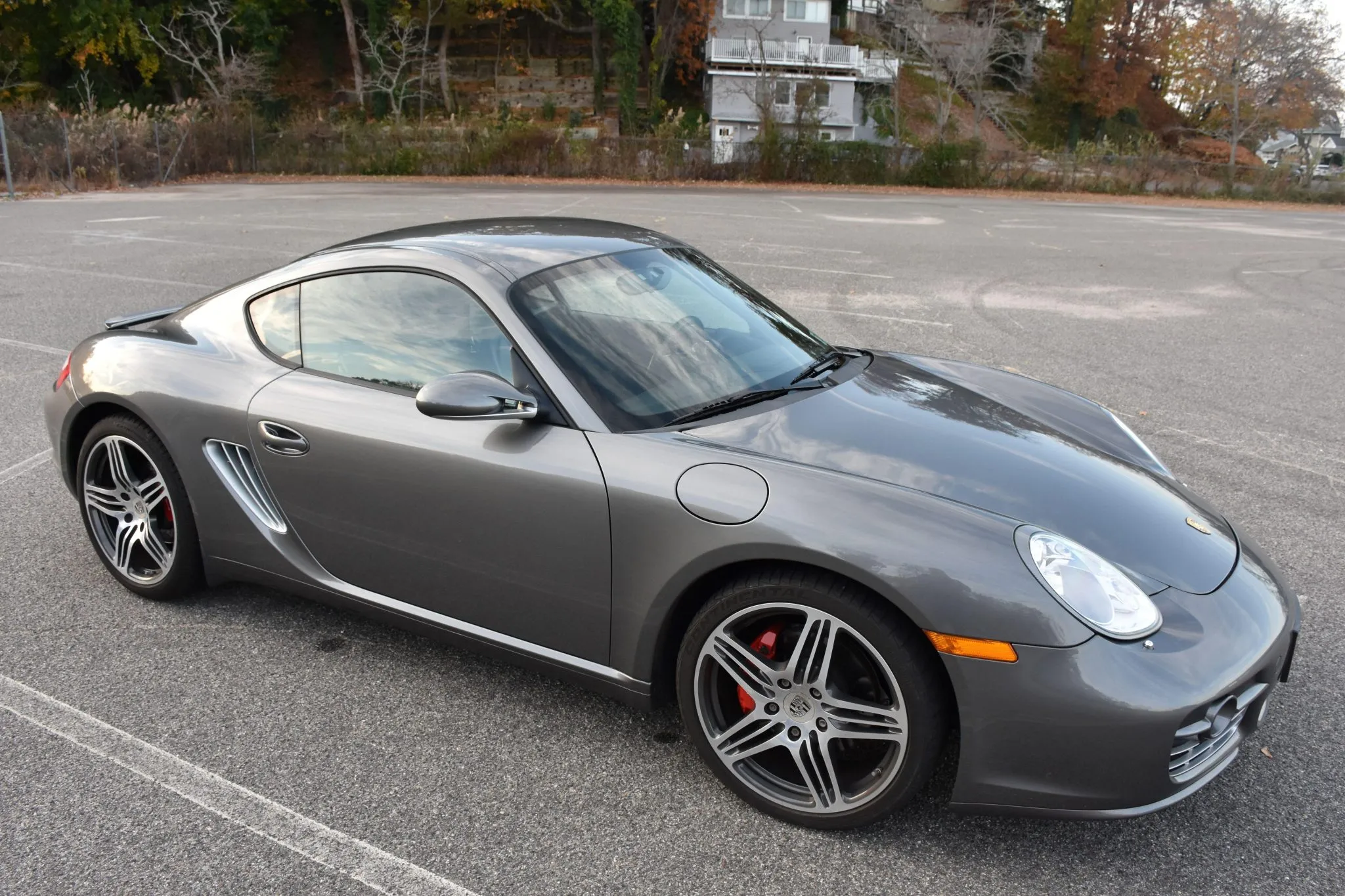 2007 Porsche Cayman S in Meteor Grey Metallic
