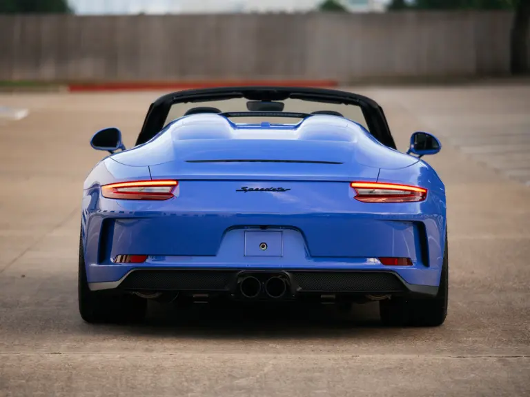2019 Porsche 911 Speedster in Speedster Blue