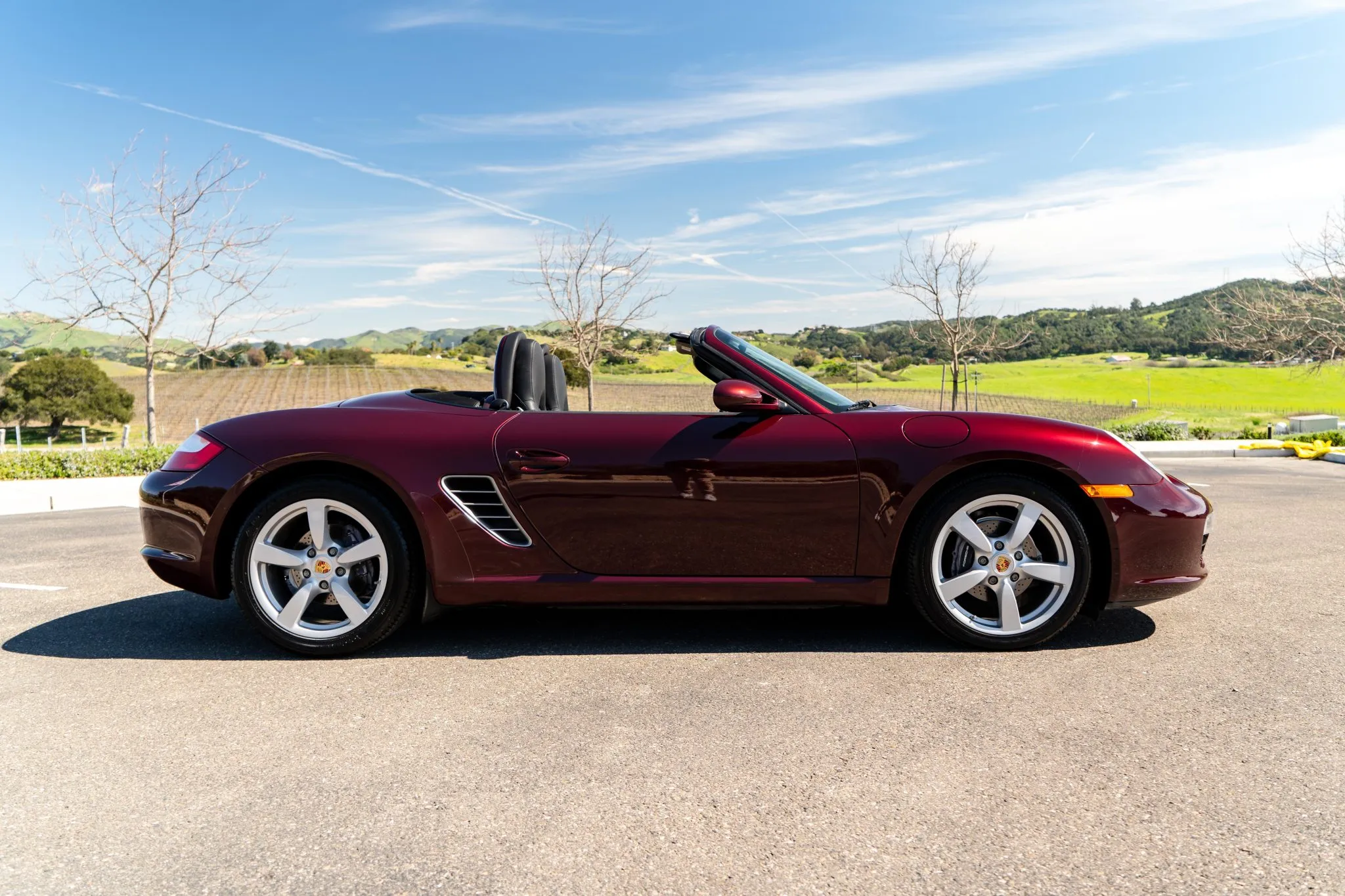 2007 Porsche Boxster in Carmon Red Metallic