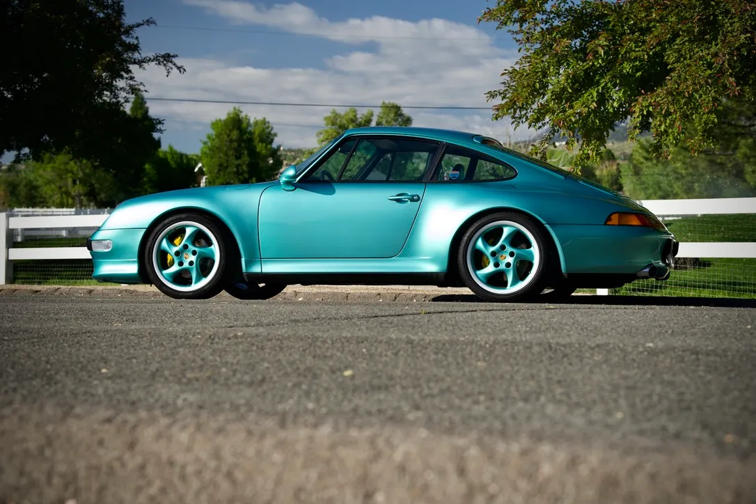 1997 Porsche 911 Carrera S Coupe in Ocean Jade Metallic