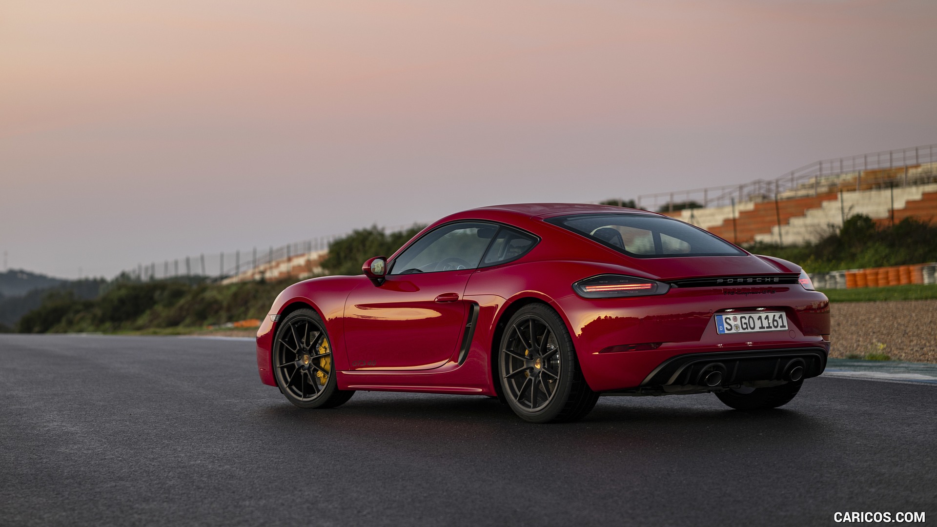 2020 Porsche 718 Cayman GTS 4.0 in Carmine Red