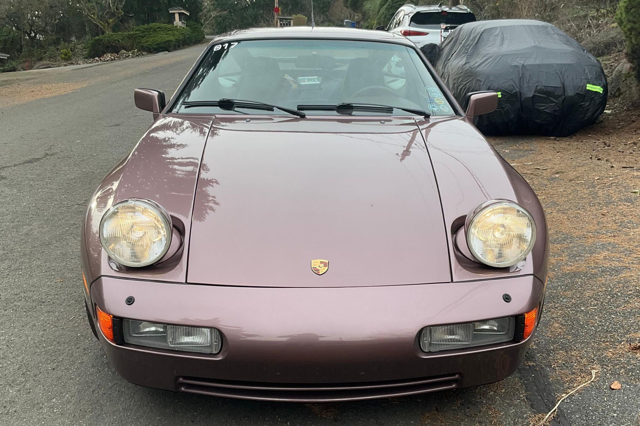1987 Porsche 928 S4 in Cassis Red Metallic