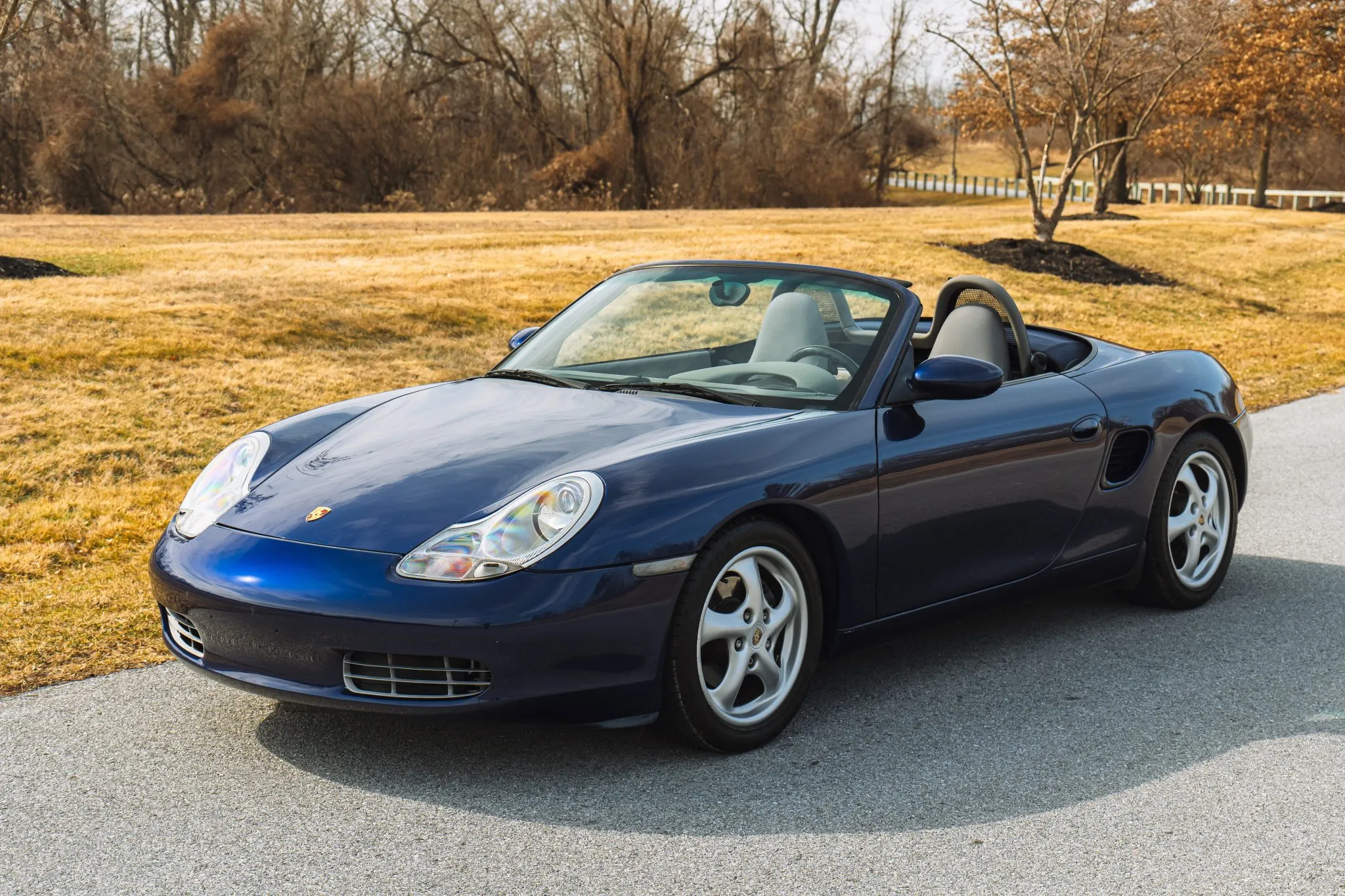 1999 Porsche Boxster in Iris Blue Metallic