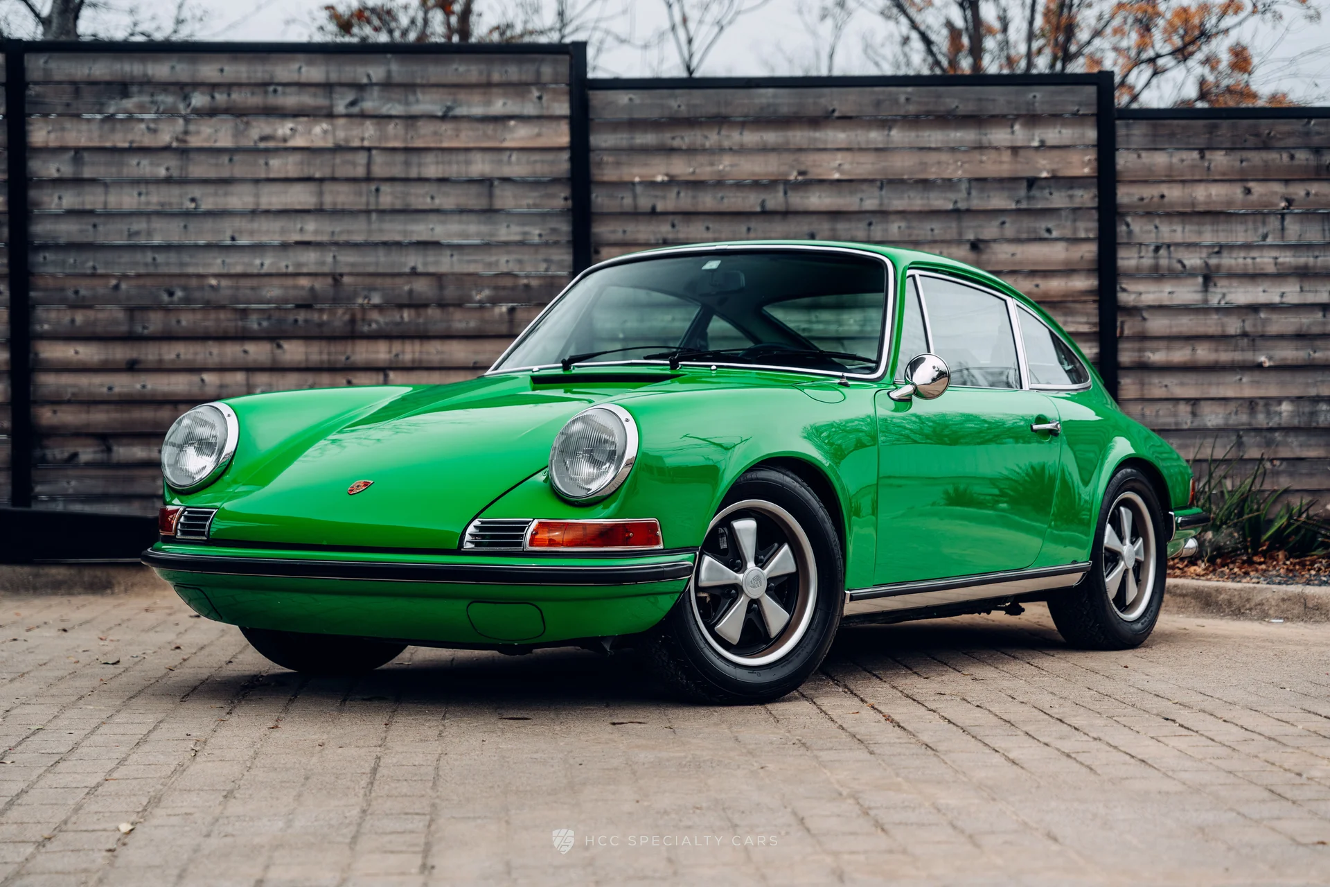 1970 Porsche 911E in Conda Green