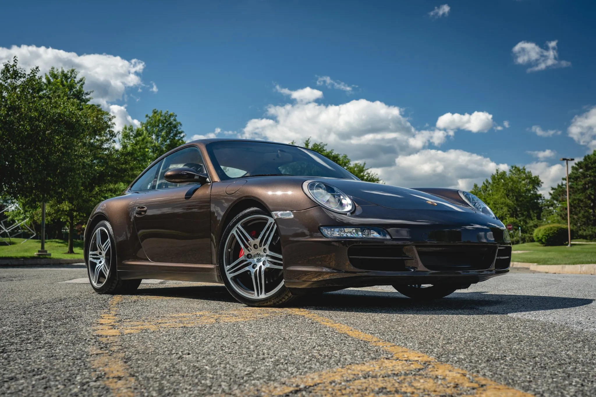 2008 Porsche 911 Carrera 4S Coupe in Macadamia Metallic