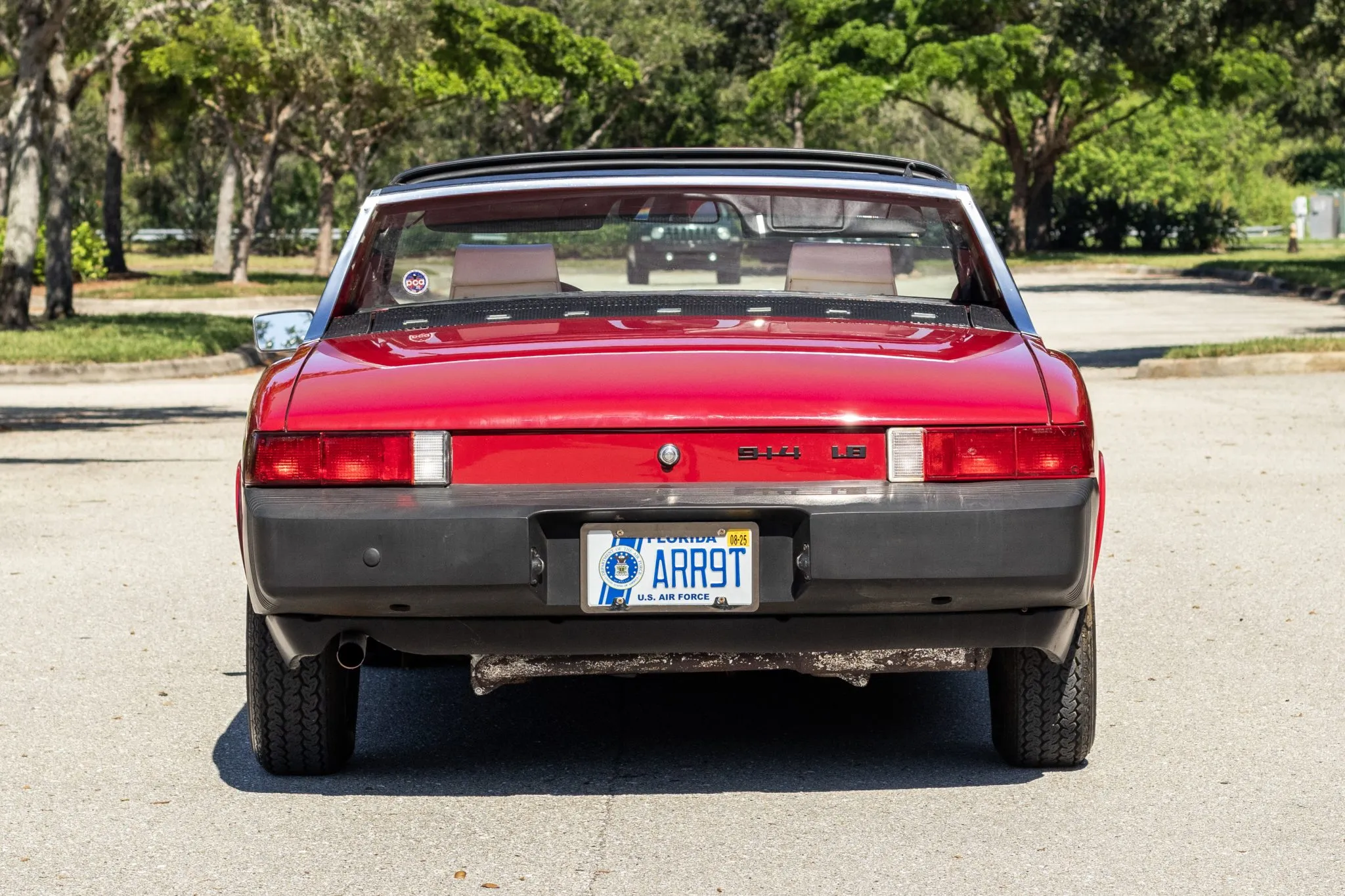 1975 Porsche 914 in Malaga Red