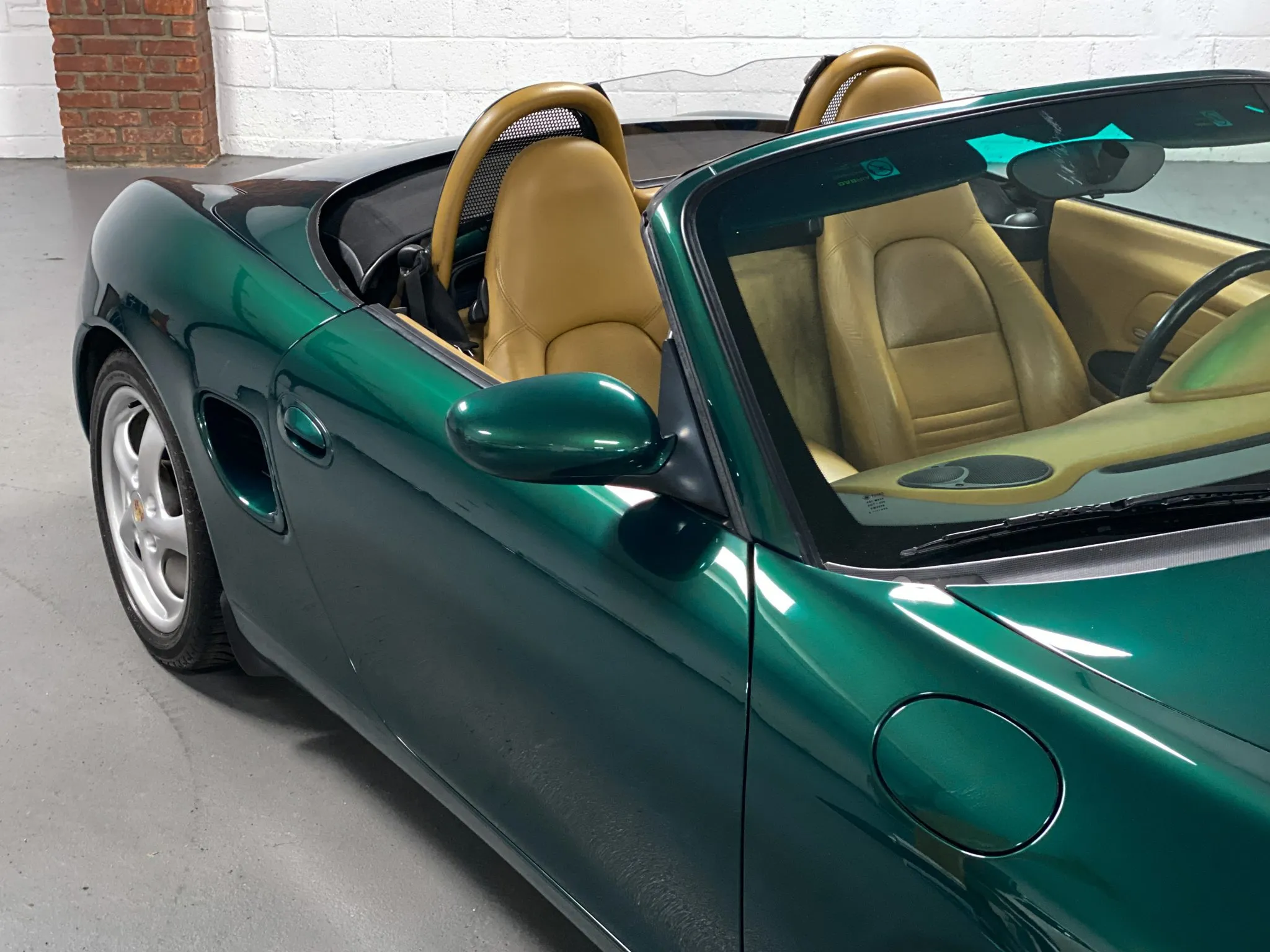2000 Porsche Boxster in Rainforest Green Metallic