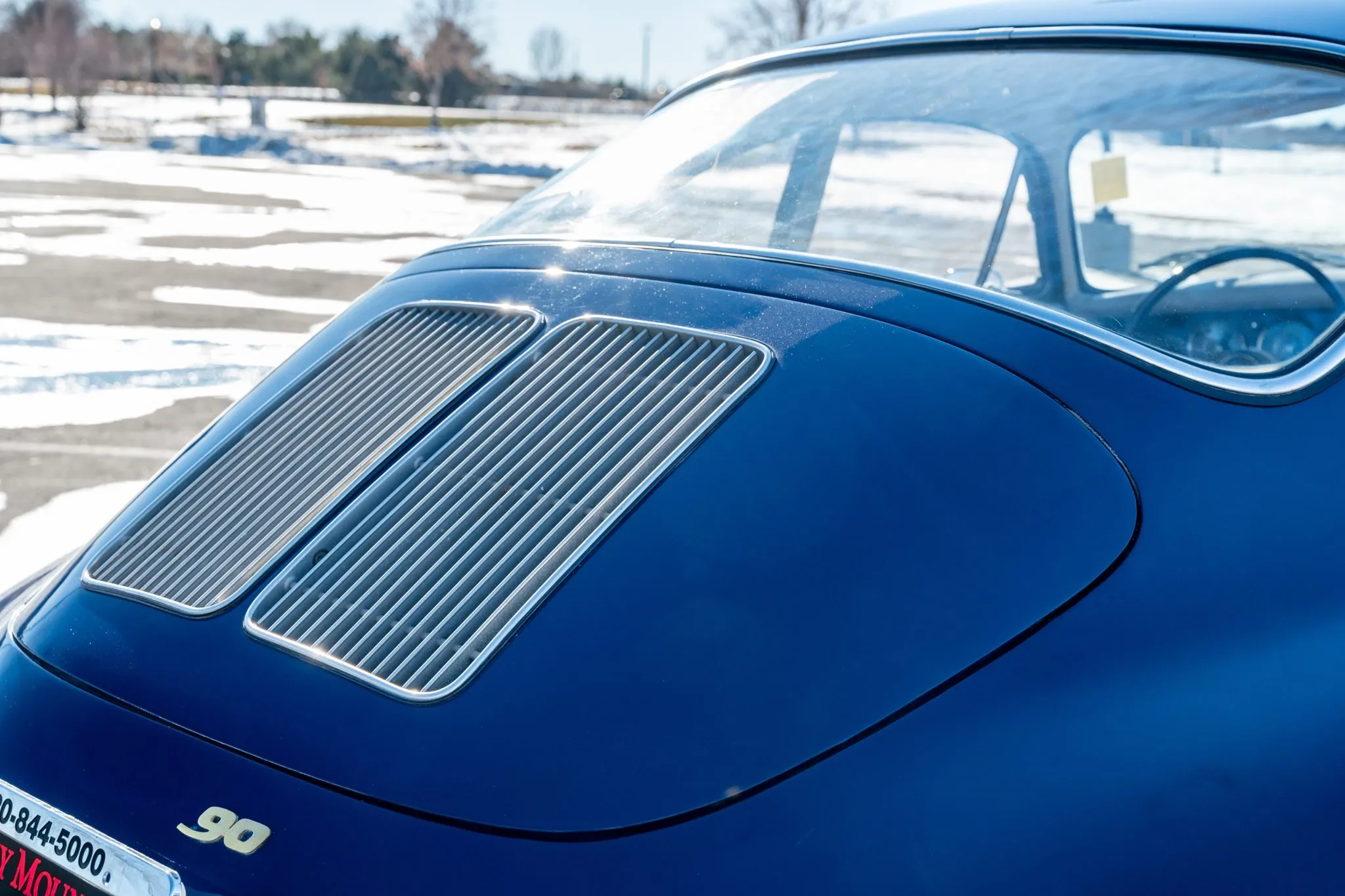 1962 Porsche 356B Super 90 Coupe in Bali Blue