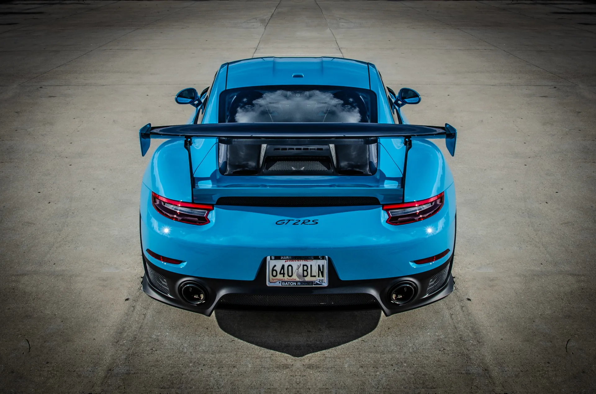 2018 Porsche 911 GT2 RS in Miami Blue
