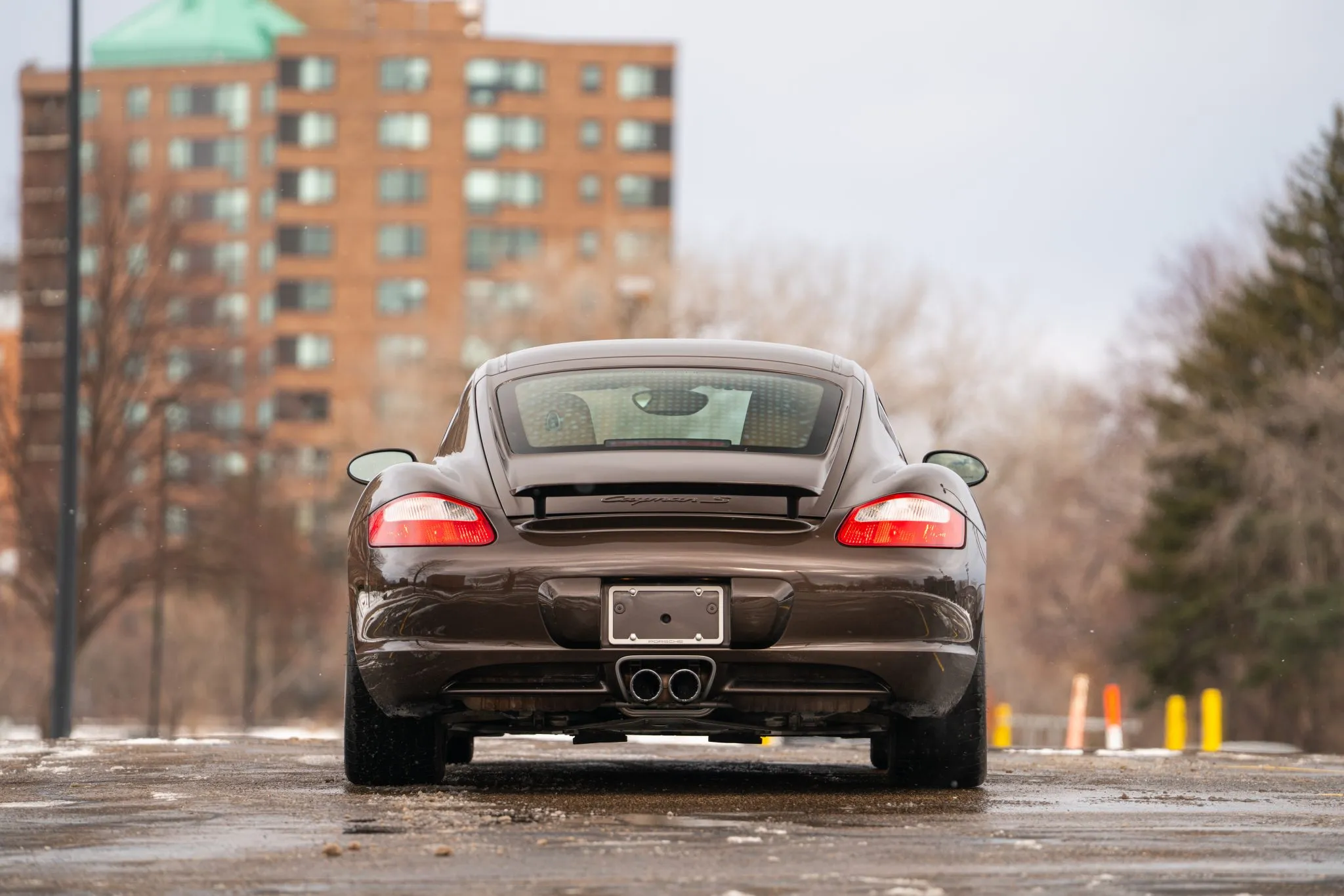 2008 Porsche Cayman S in Macadamia Metallic