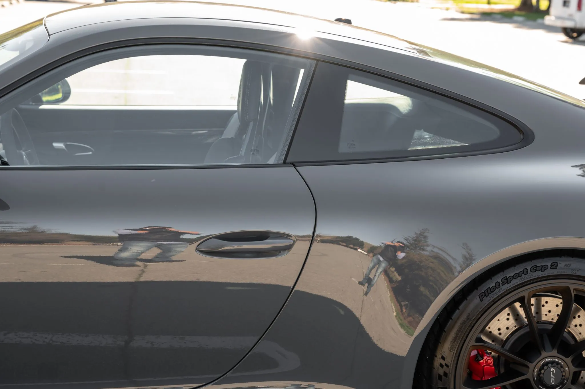 2018 Porsche 911 GT3 in Grigio Telesto Metallic