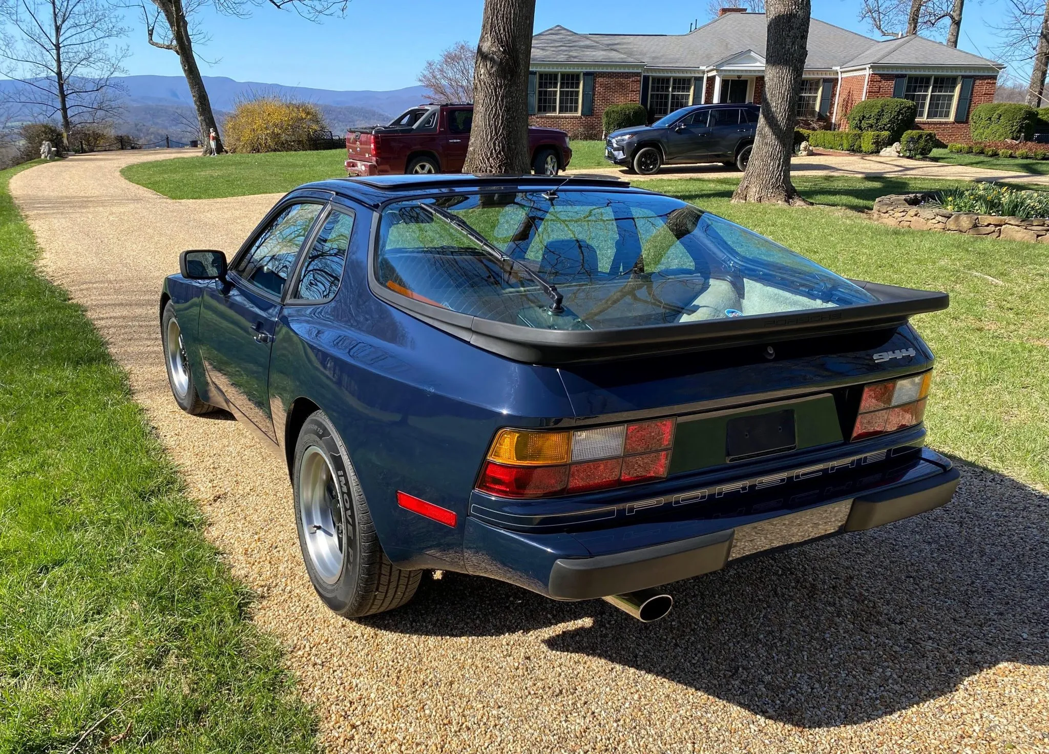 1983 Porsche 944 in Copenhagen Blue