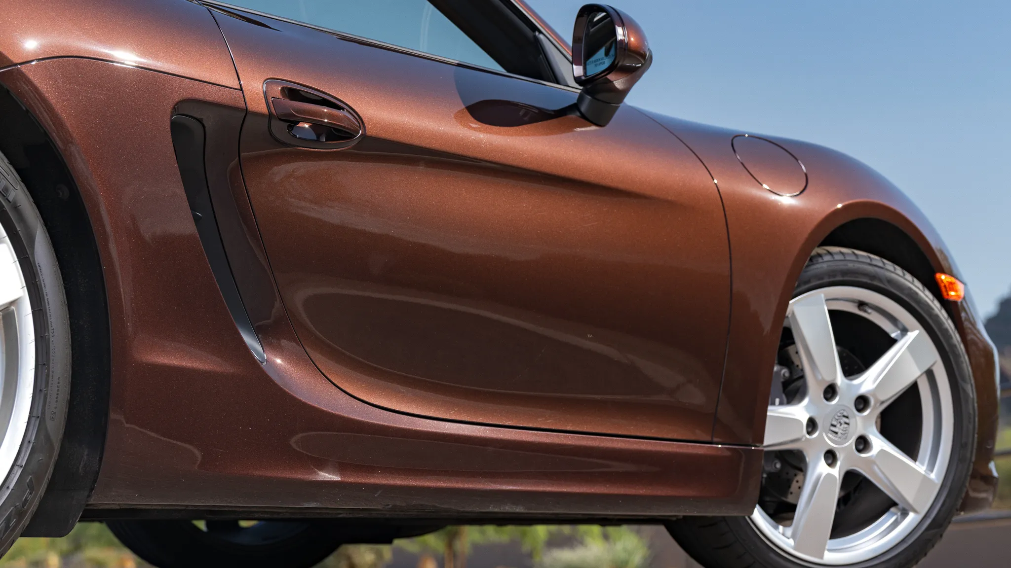 2016 Porsche Boxster in Mahogany Metallic
