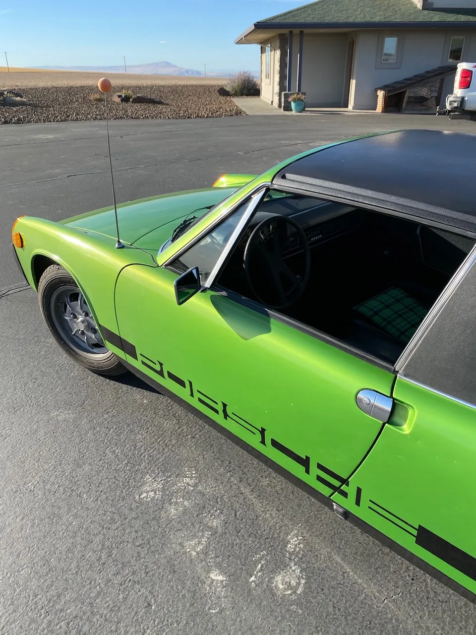 1976 Porsche 914 2.0 in Lime Green