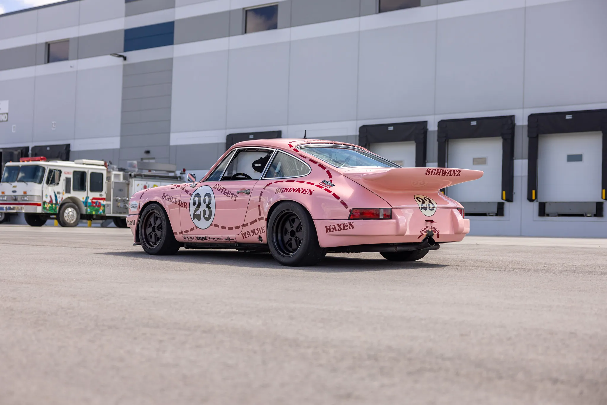1987 Porsche 911 Carrera Coupe G50 Track Car in Pink Pig
