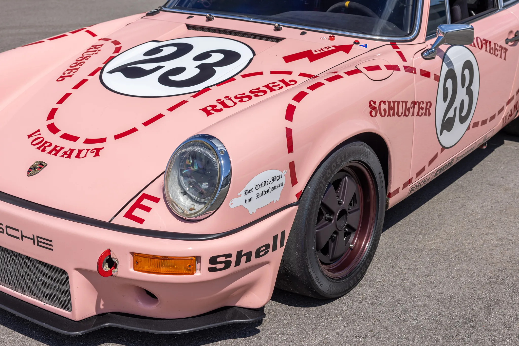 1987 Porsche 911 Carrera Coupe G50 Track Car in Pink Pig