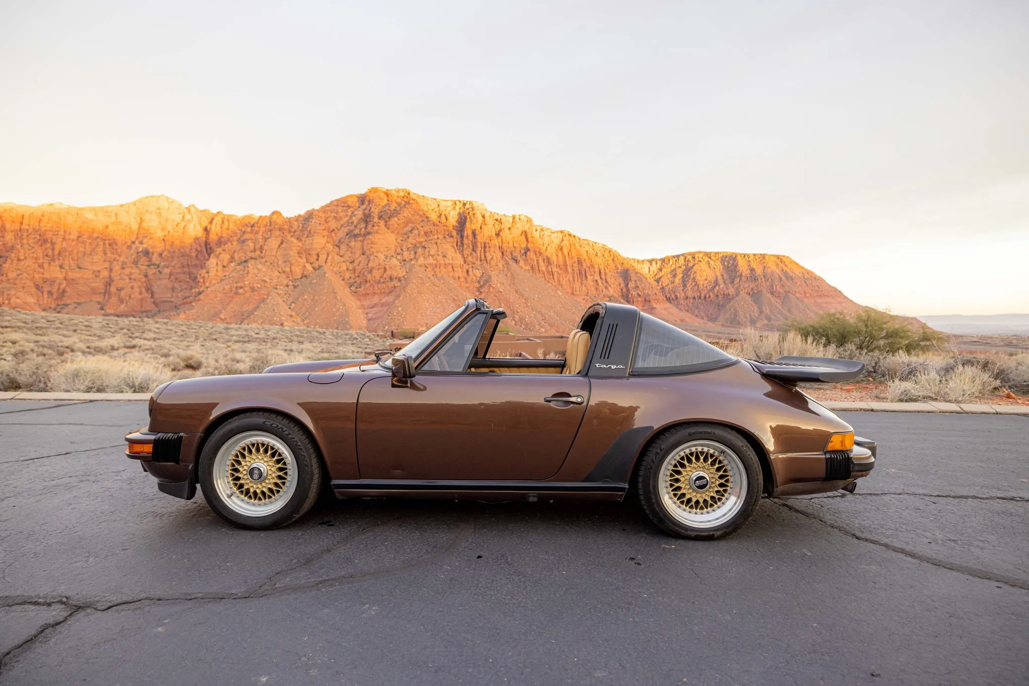 1986 Porsche 911 Carrera Targa in Nutmeg Brown Metallic