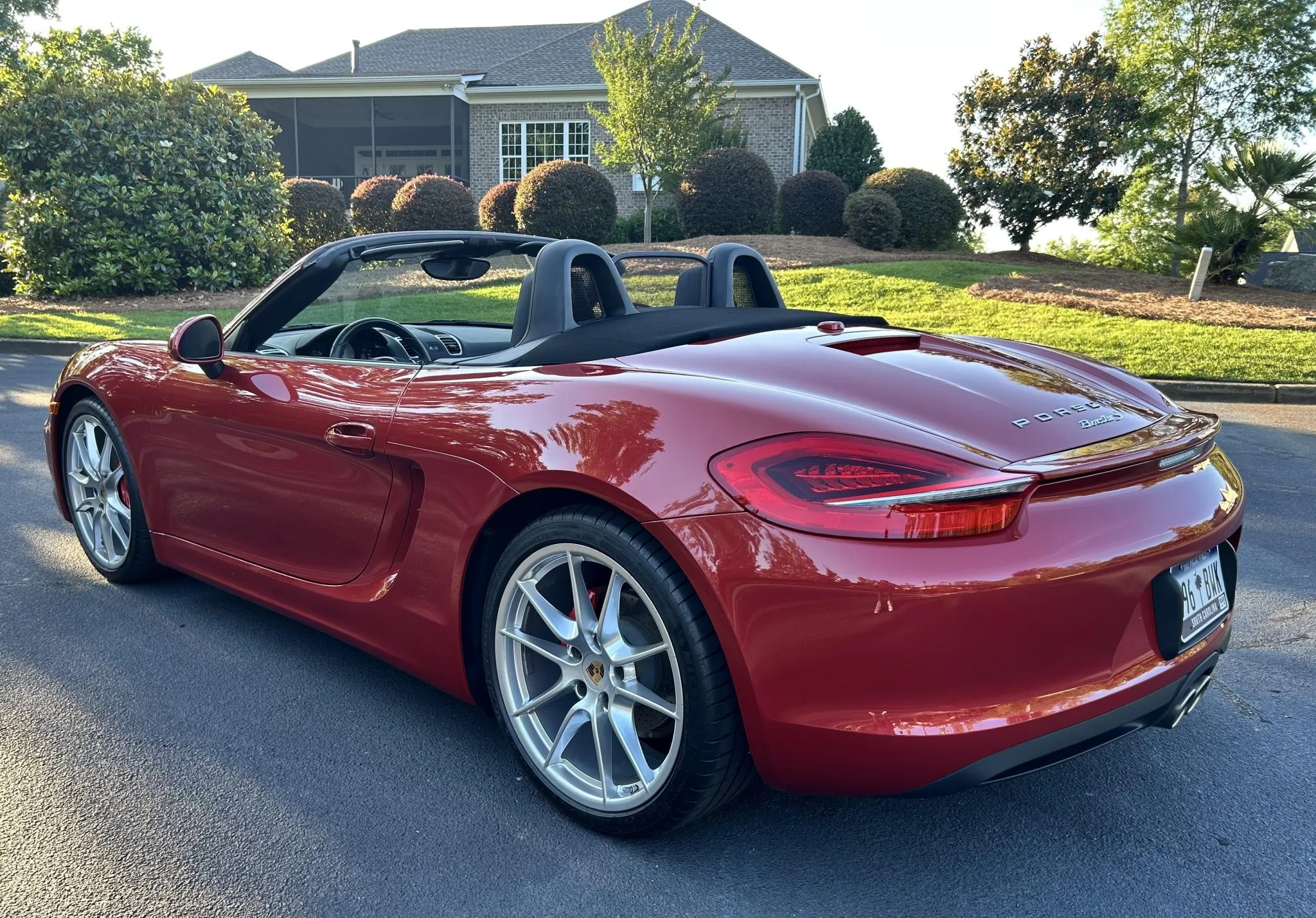 2013 Porsche Boxster S in Amaranth Red Metallic