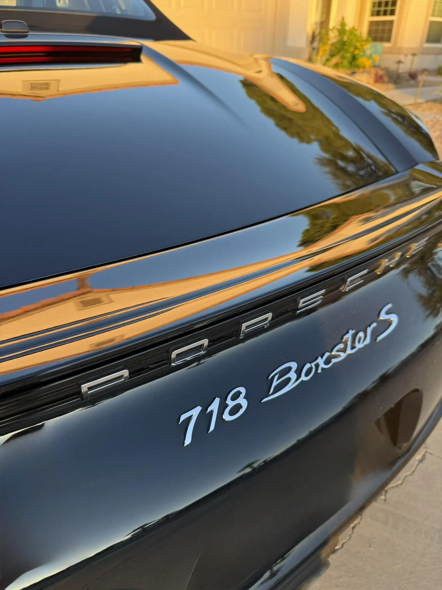 2017 Porsche 718 Boxster S in Jet Black Metallic