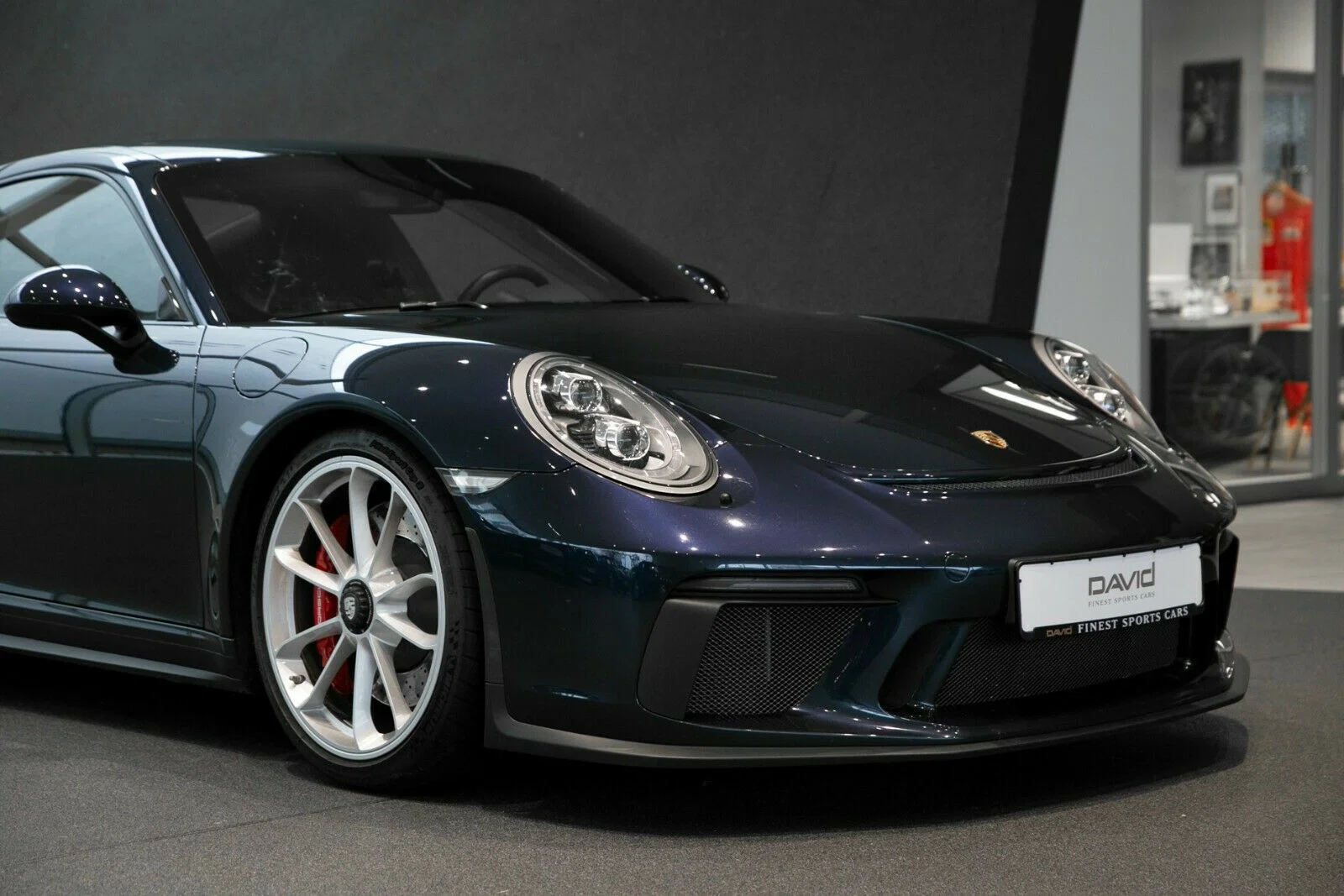 2018 Porsche 911 GT3 Touring  in Dark Sapphire Metallic