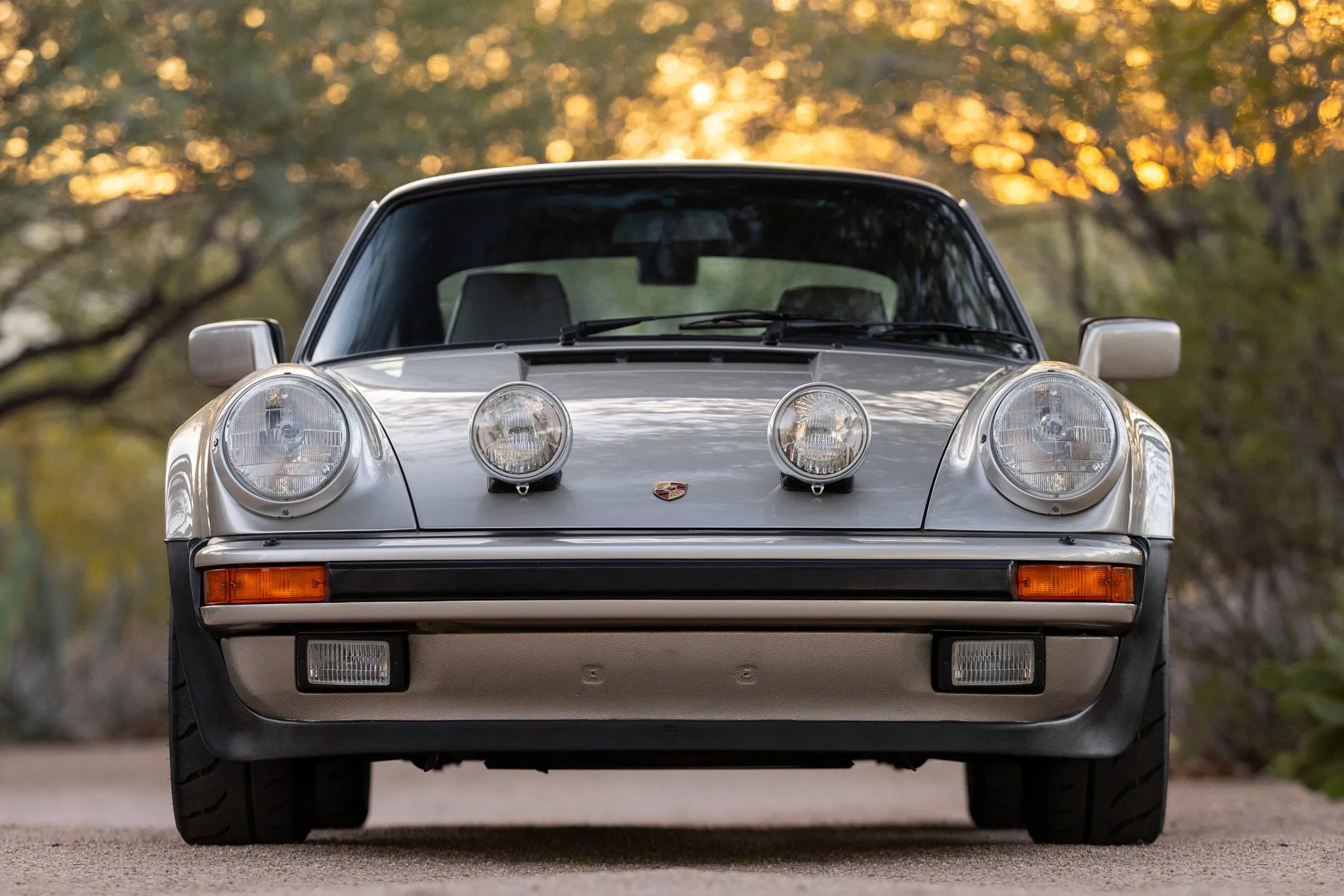 1989 Porsche 911 Turbo Coupe in Linen Metallic