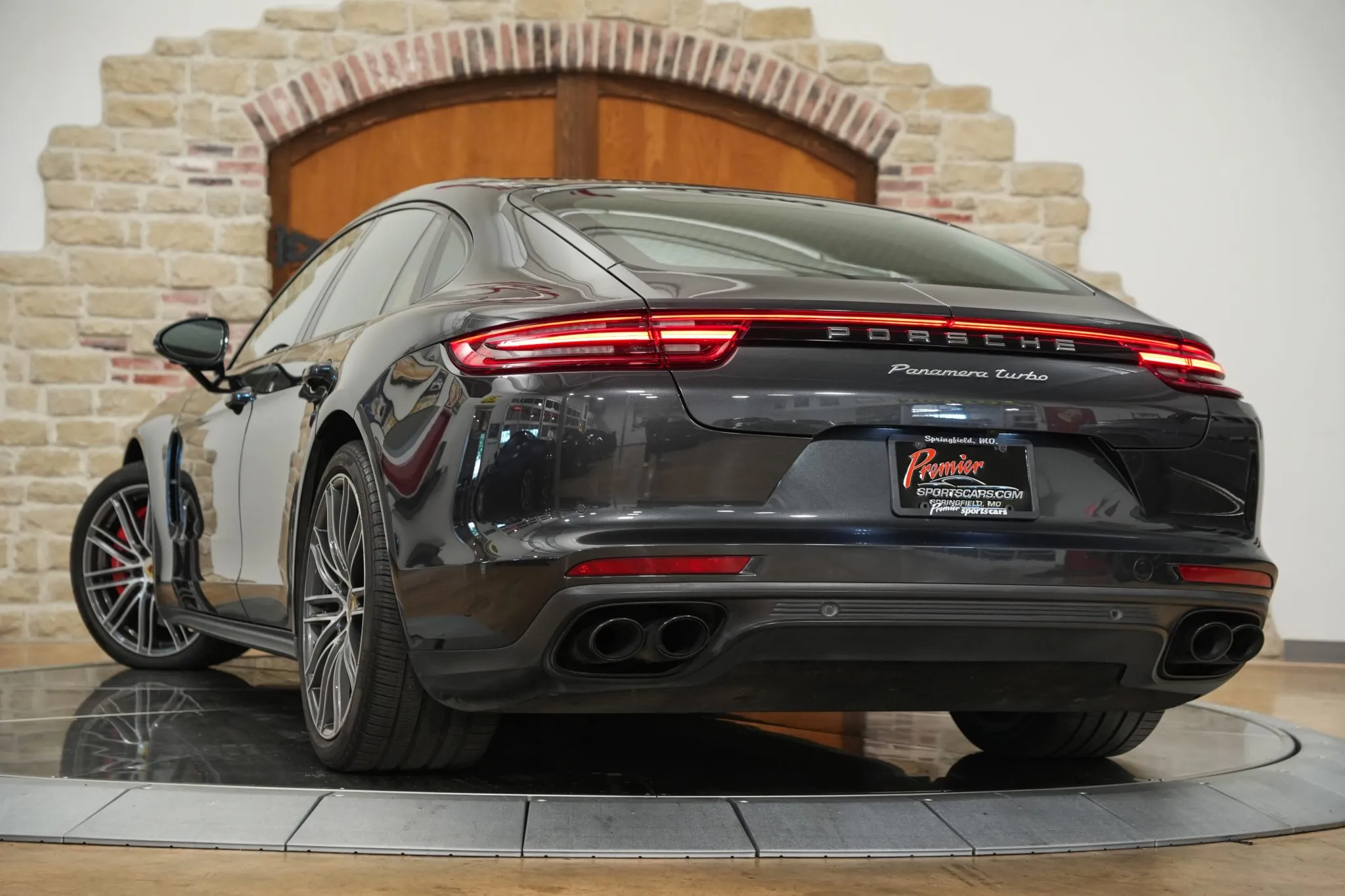 2018 Porsche Panamera Turbo in Volcano Grey Metallic